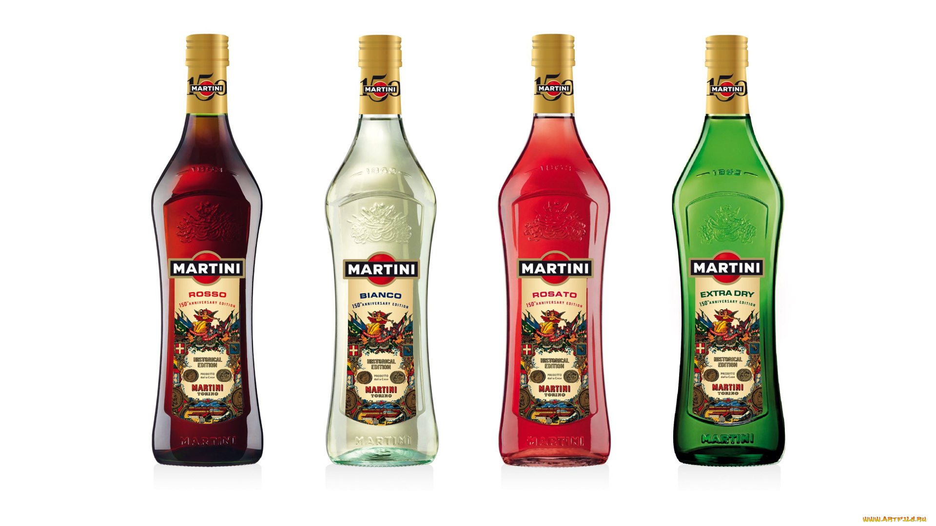 бренды, martini, вино