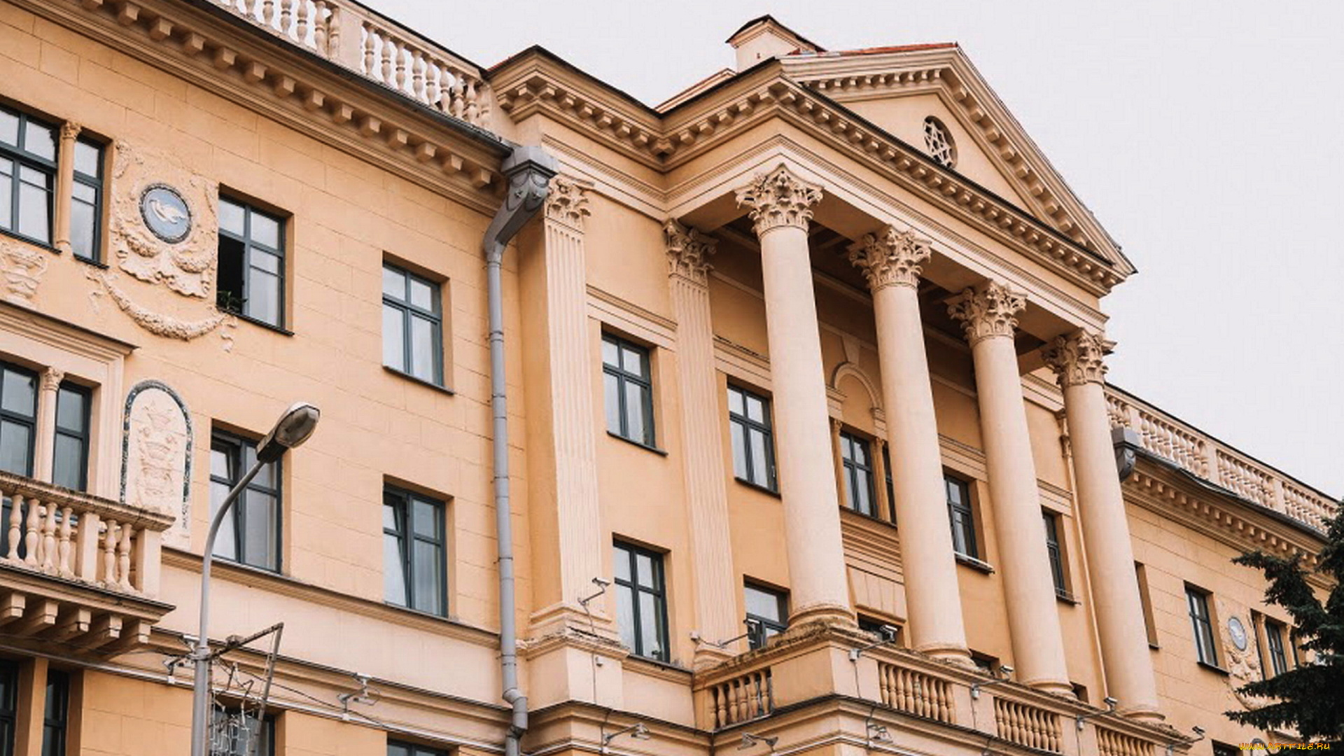 города, минск, , беларусь, здание