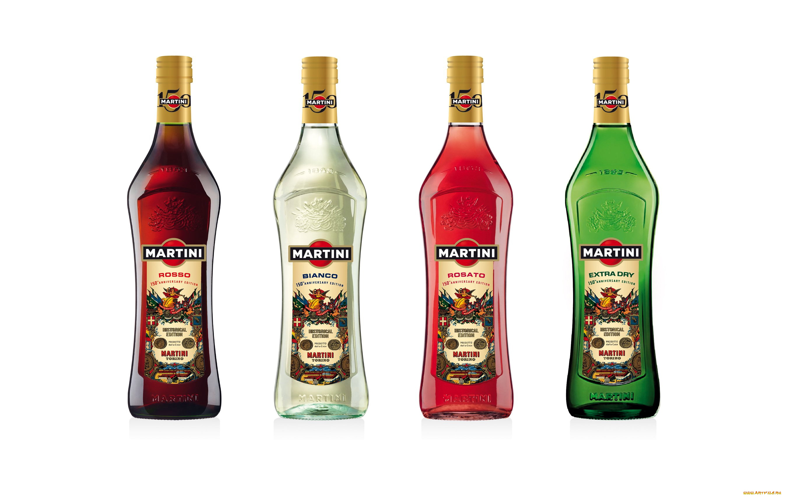 бренды, martini, вино