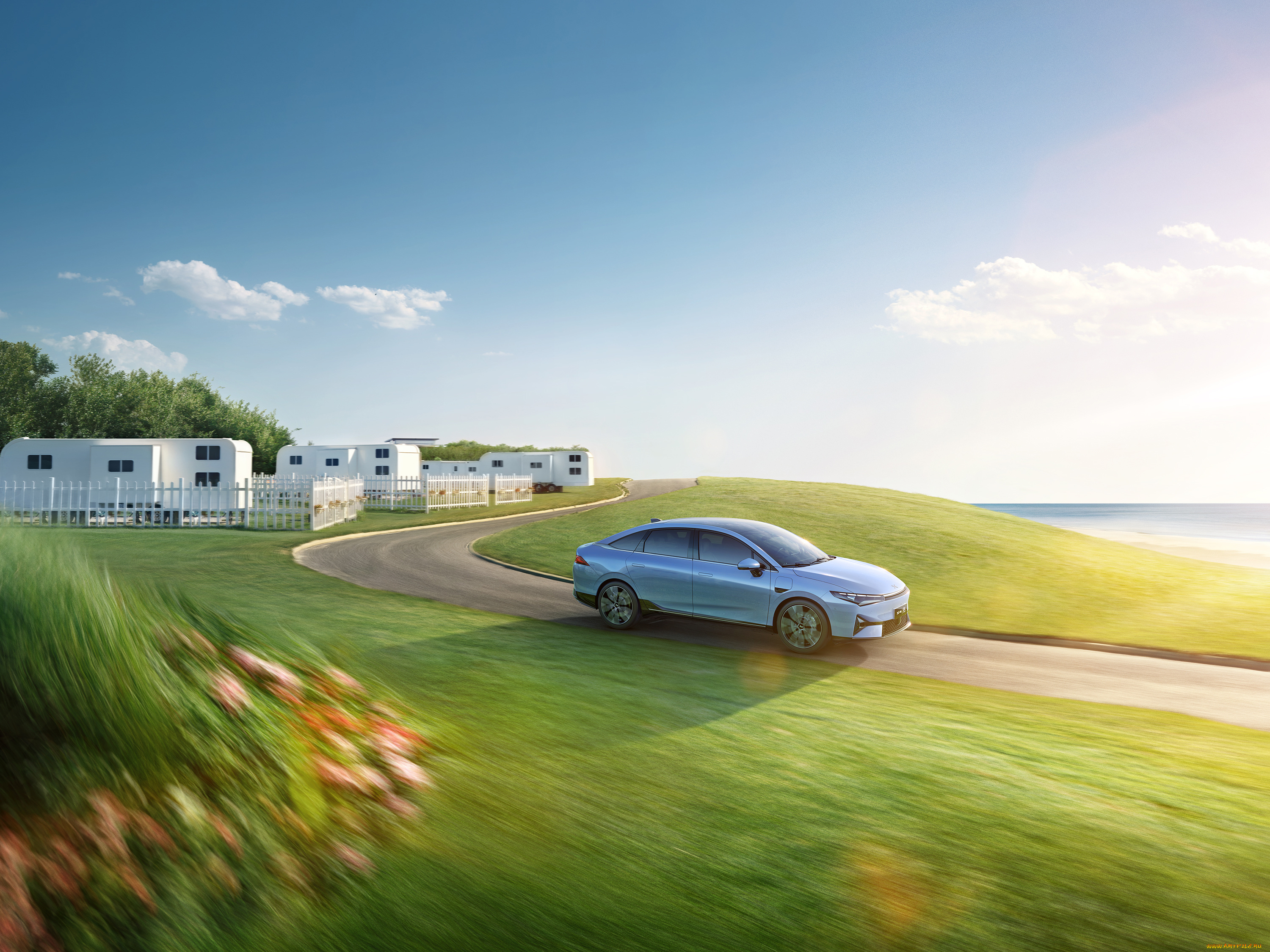 автомобили, xpeng