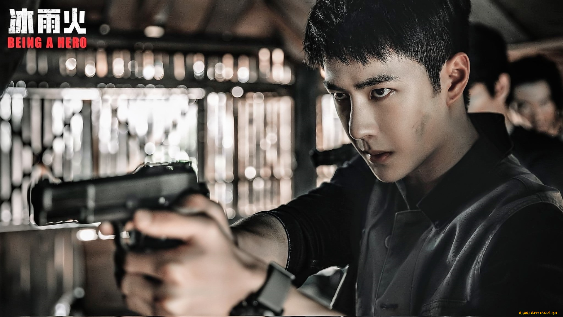 кино, фильмы, being, a, hero, чэнь, юй, пистолет