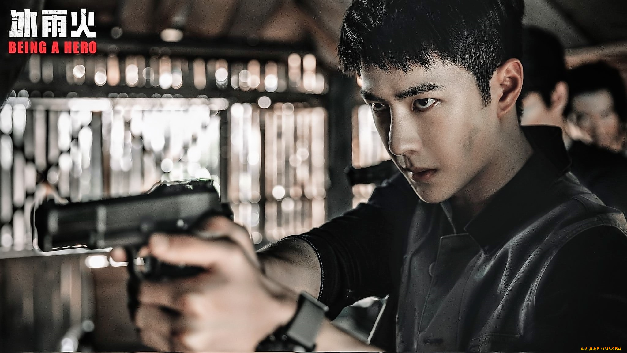 кино, фильмы, being, a, hero, чэнь, юй, пистолет