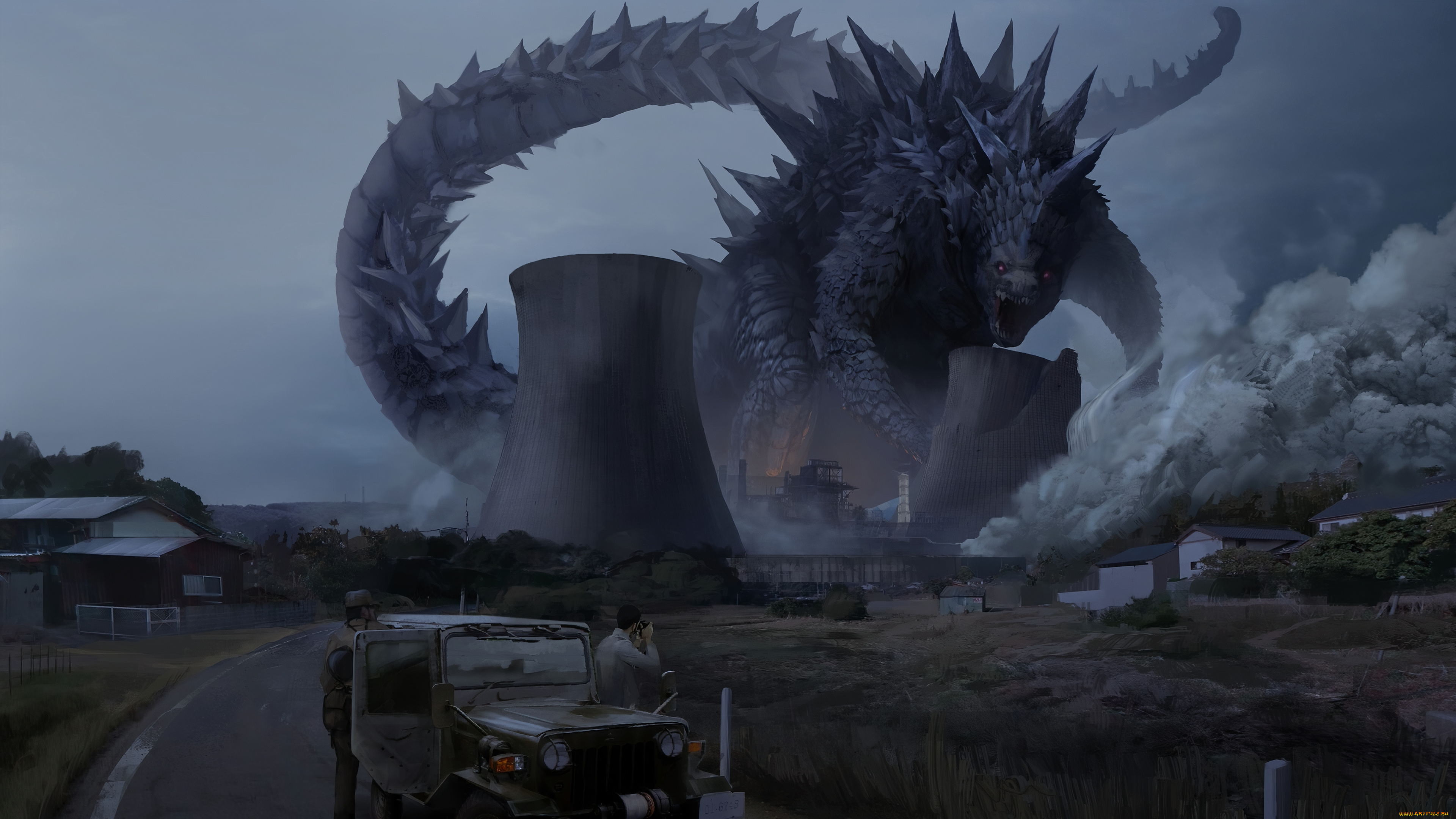 фэнтези, существа, монстр