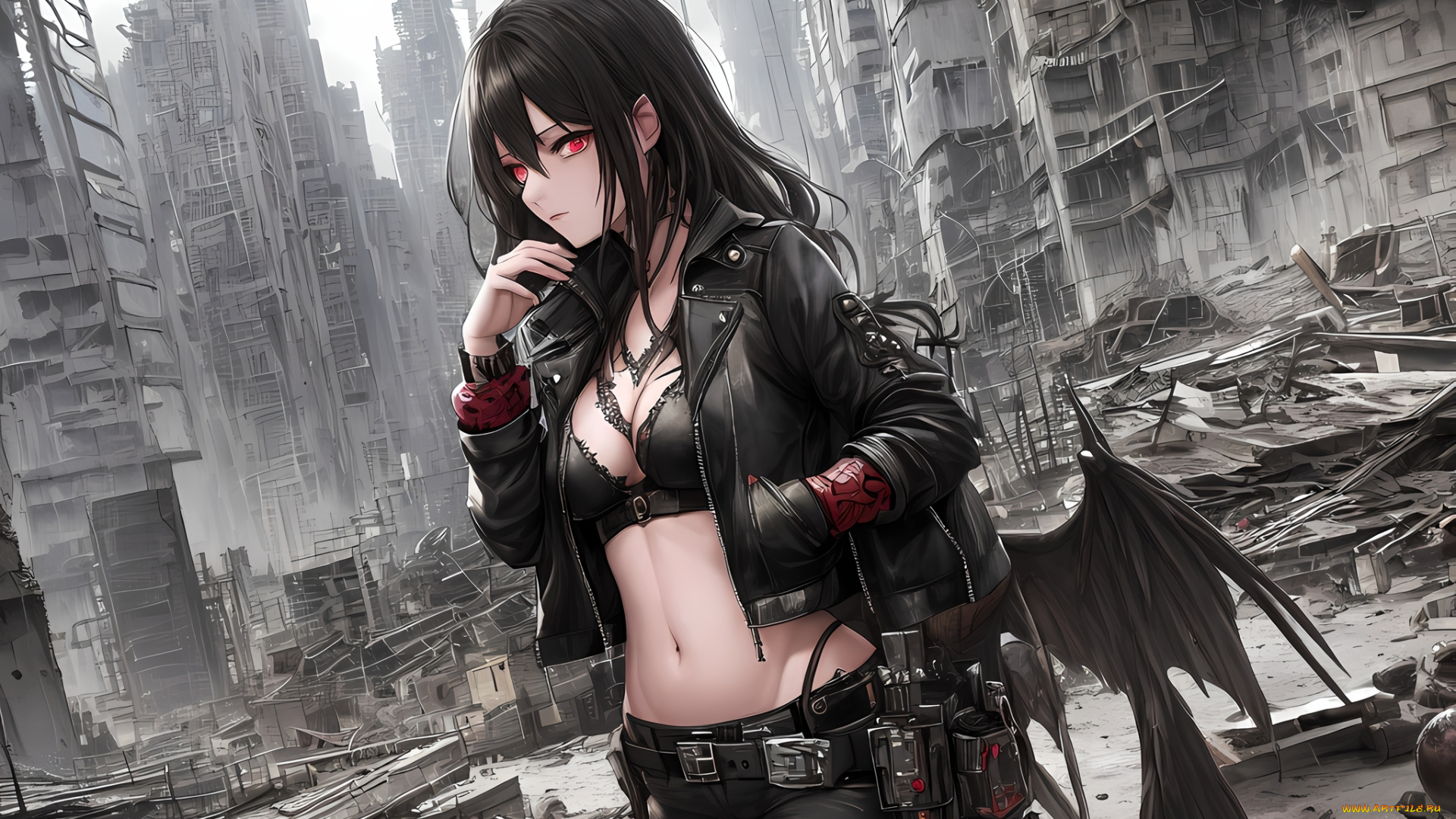 аниме, ангелы, , демоны, нейросети, графика, нейроарт, ai, art, нейронные, сети, рисунки, нейро, искусство