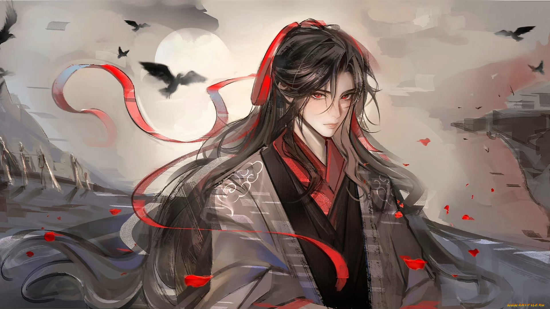 аниме, mo, dao, zu, shi, вэй, усянь