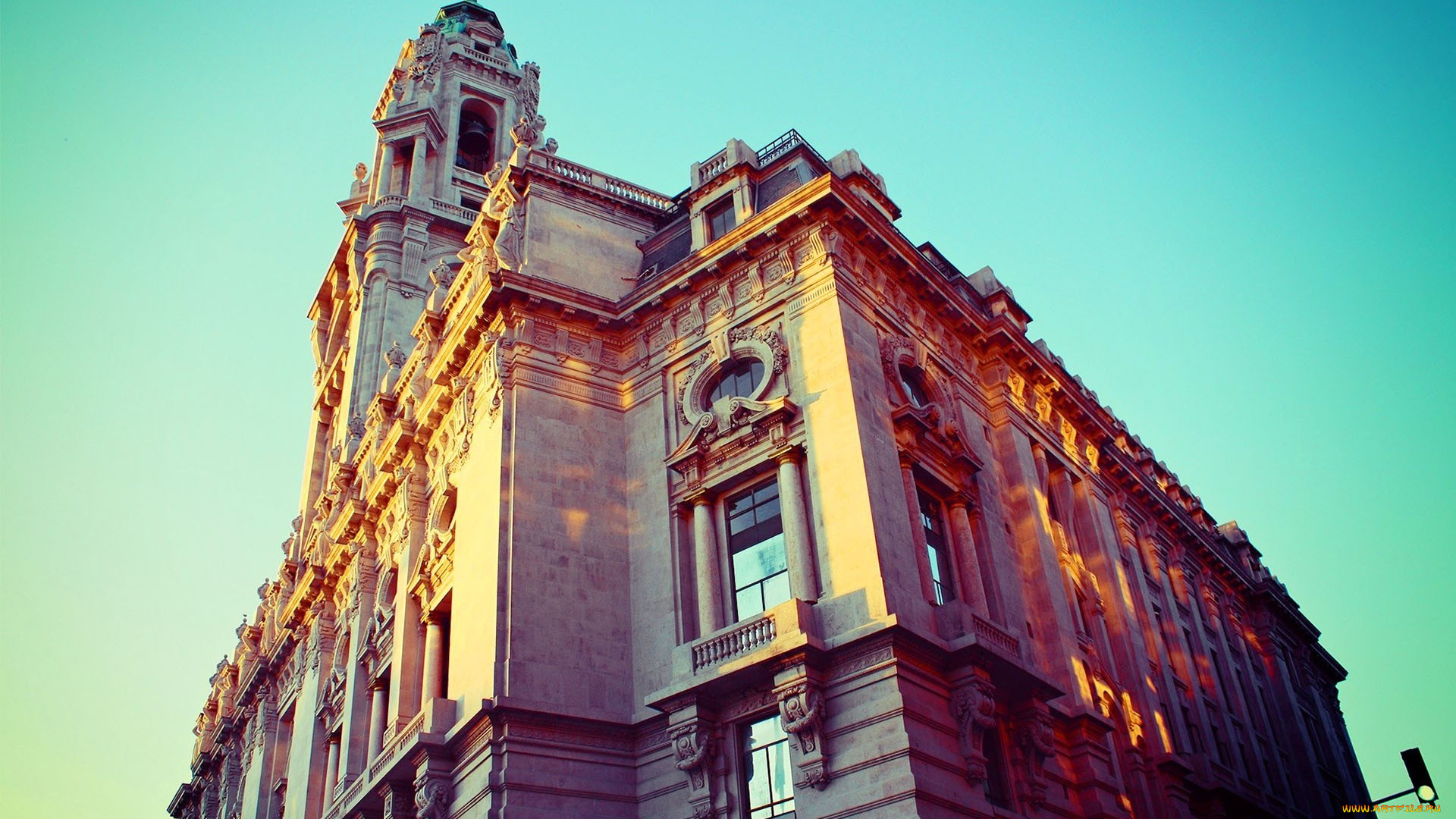 города, -, исторические, , архитектурные, памятники, фотография, архитектура, старое, здание, окна, светофор