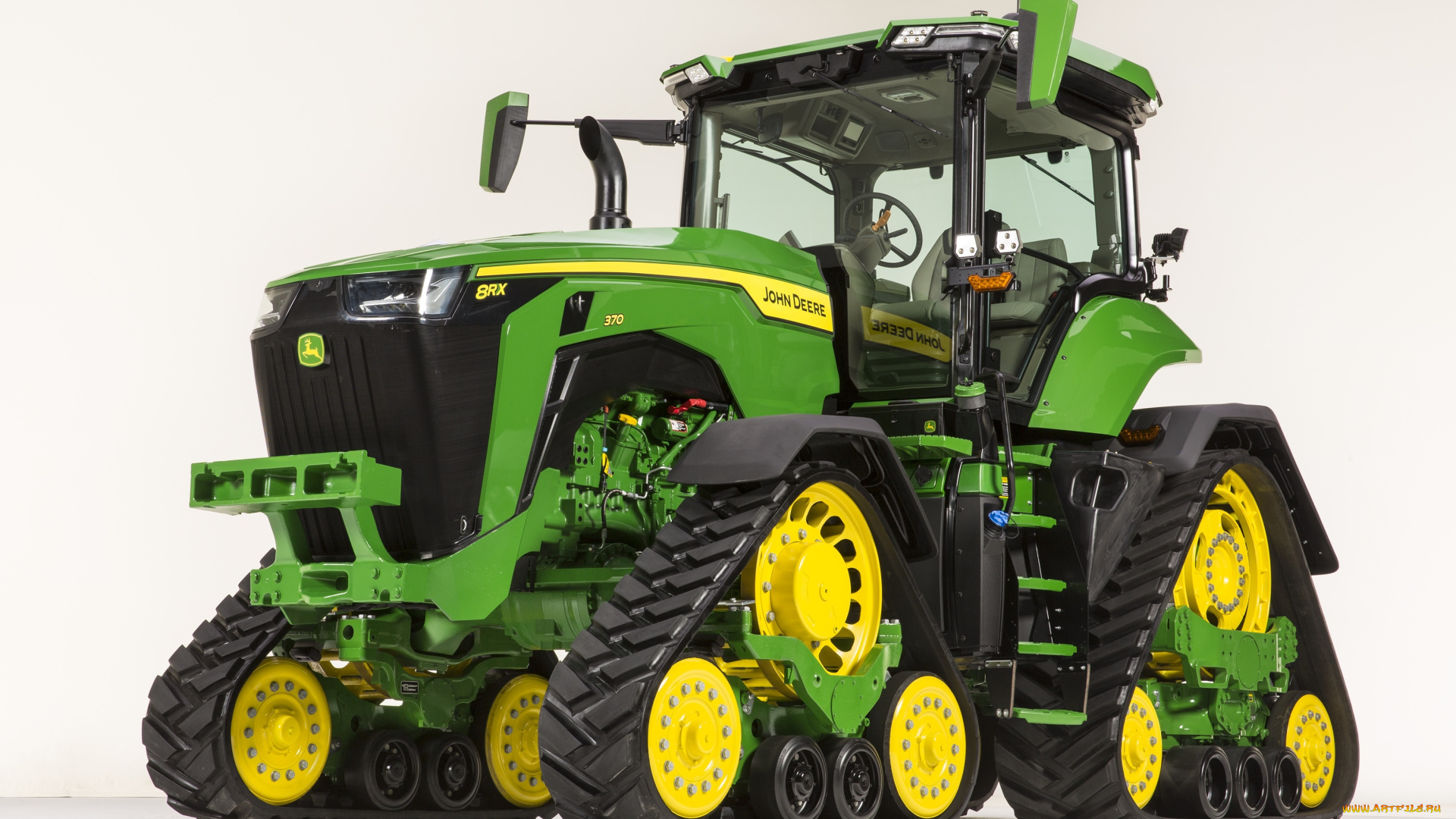 техника, тракторы, на, гусенецах, john, deere