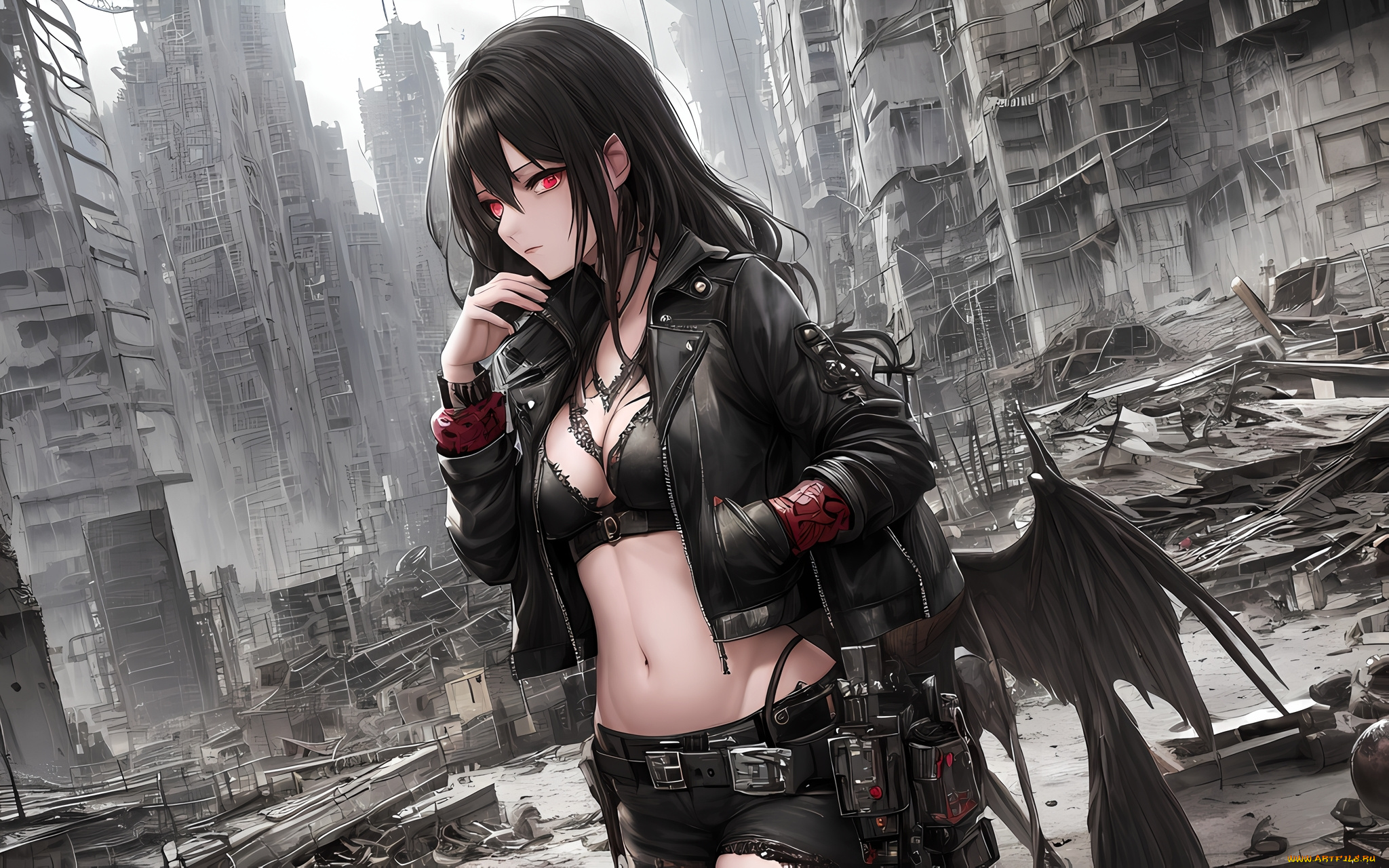 аниме, ангелы, , демоны, нейросети, графика, нейроарт, ai, art, нейронные, сети, рисунки, нейро, искусство