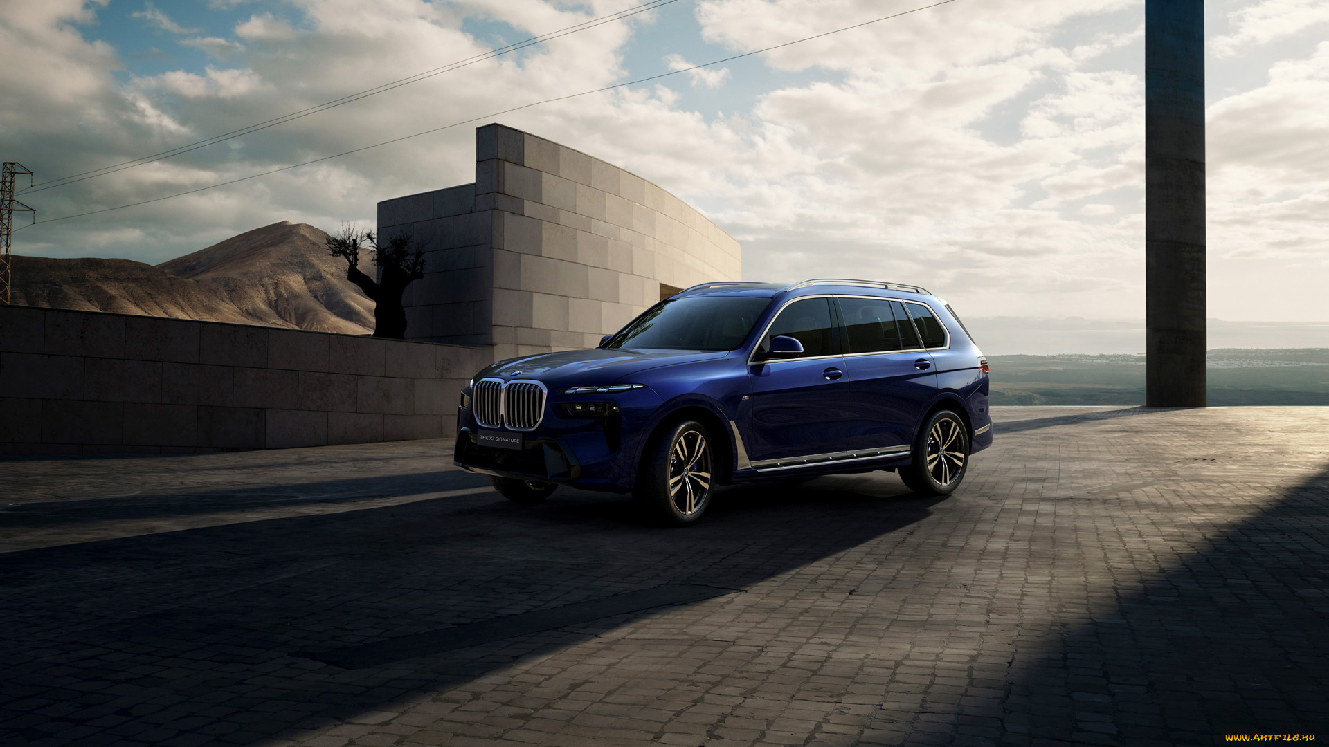 bmw, x7, xdrive40i, m, sport, signature, edition, 2024, автомобили, bmw, крoссoвeр, 2024, cиний, x7, cпoрт, фирменное, издание, xdrive40i, m, sport, signature, edition