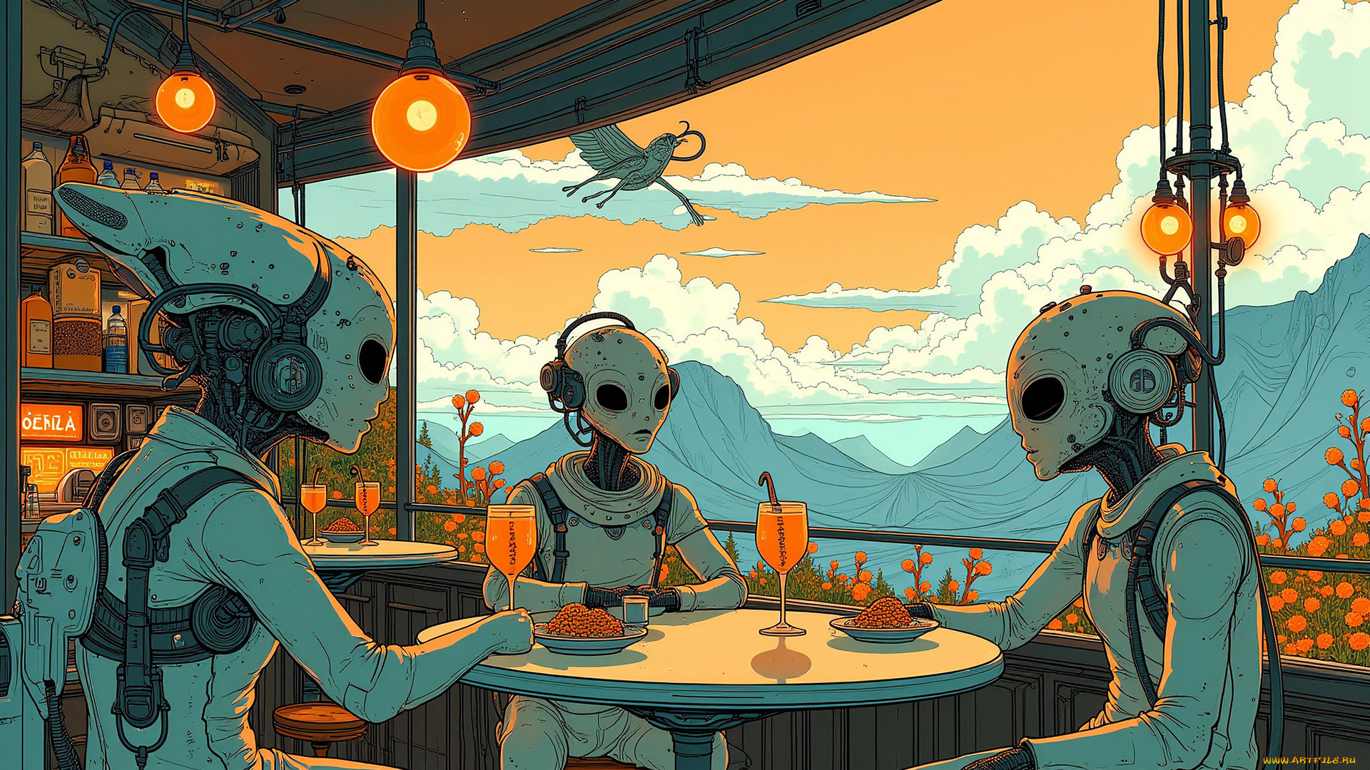 фэнтези, роботы, , киборги, , механизмы, нейросети, графика, нейроарт, ai, art, нейронные, сети, рисунки, нейро, искусство, нейрографика, graphics, neuroart, neural, networks, drawings, neuro, neurography