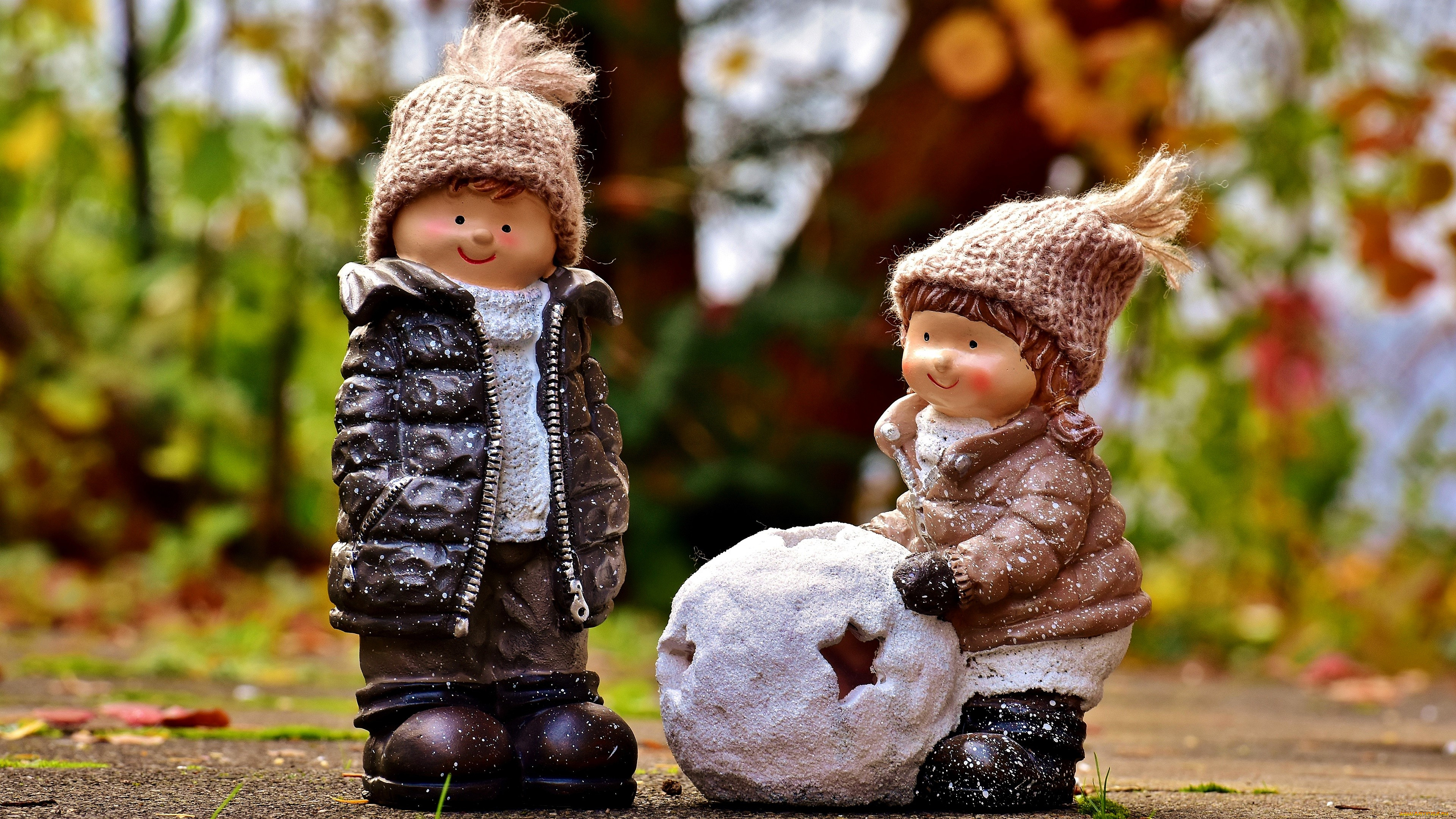 разное, куклы, дети, ком, шапки, куртки, осень