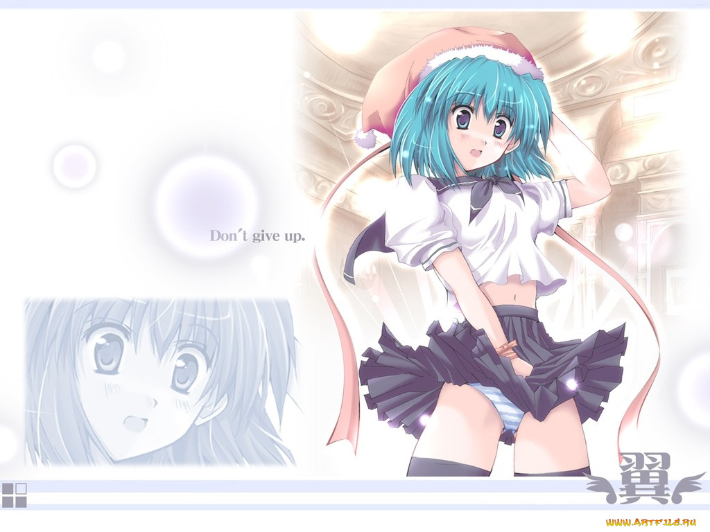 аниме, merry, chrismas, winter