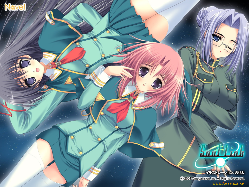 аниме, soul, link