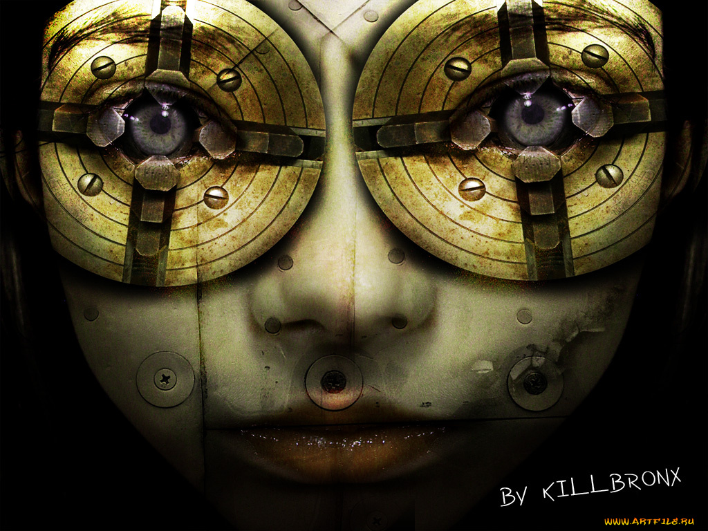 фэнтези, роботы, киборги, механизмы