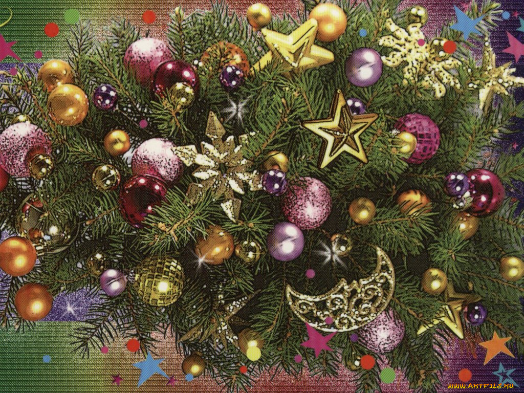 праздничные, украшения