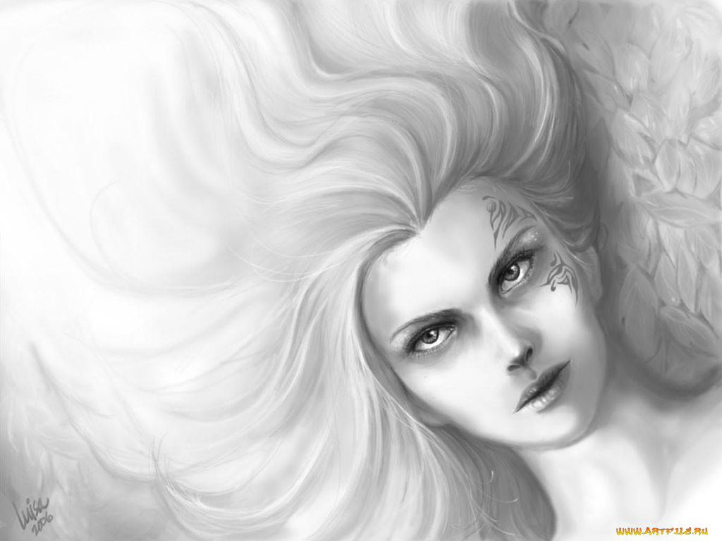 рисованные, люди