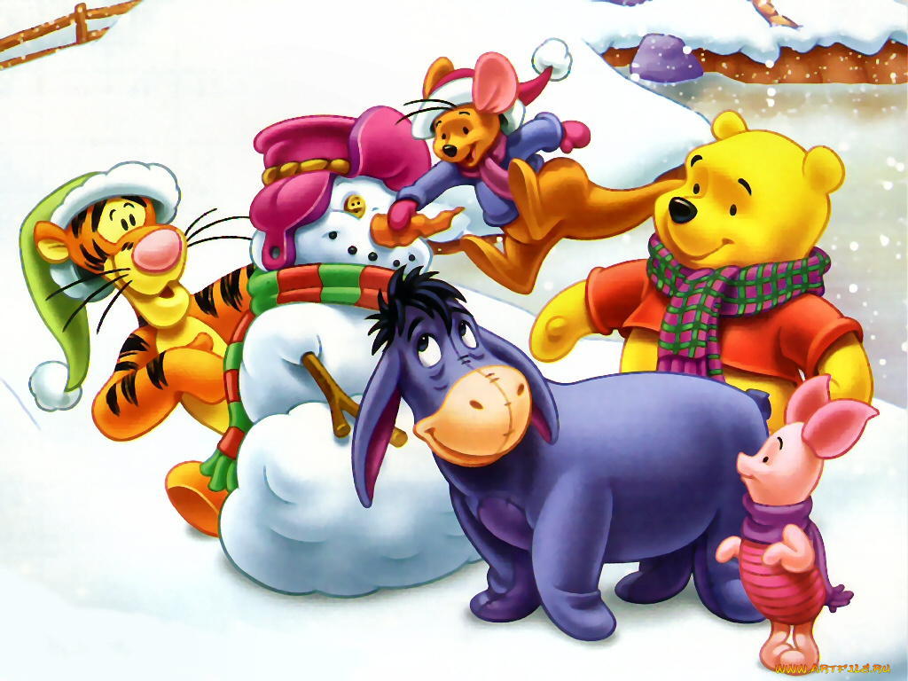 мультфильмы, winnie, the, pooh