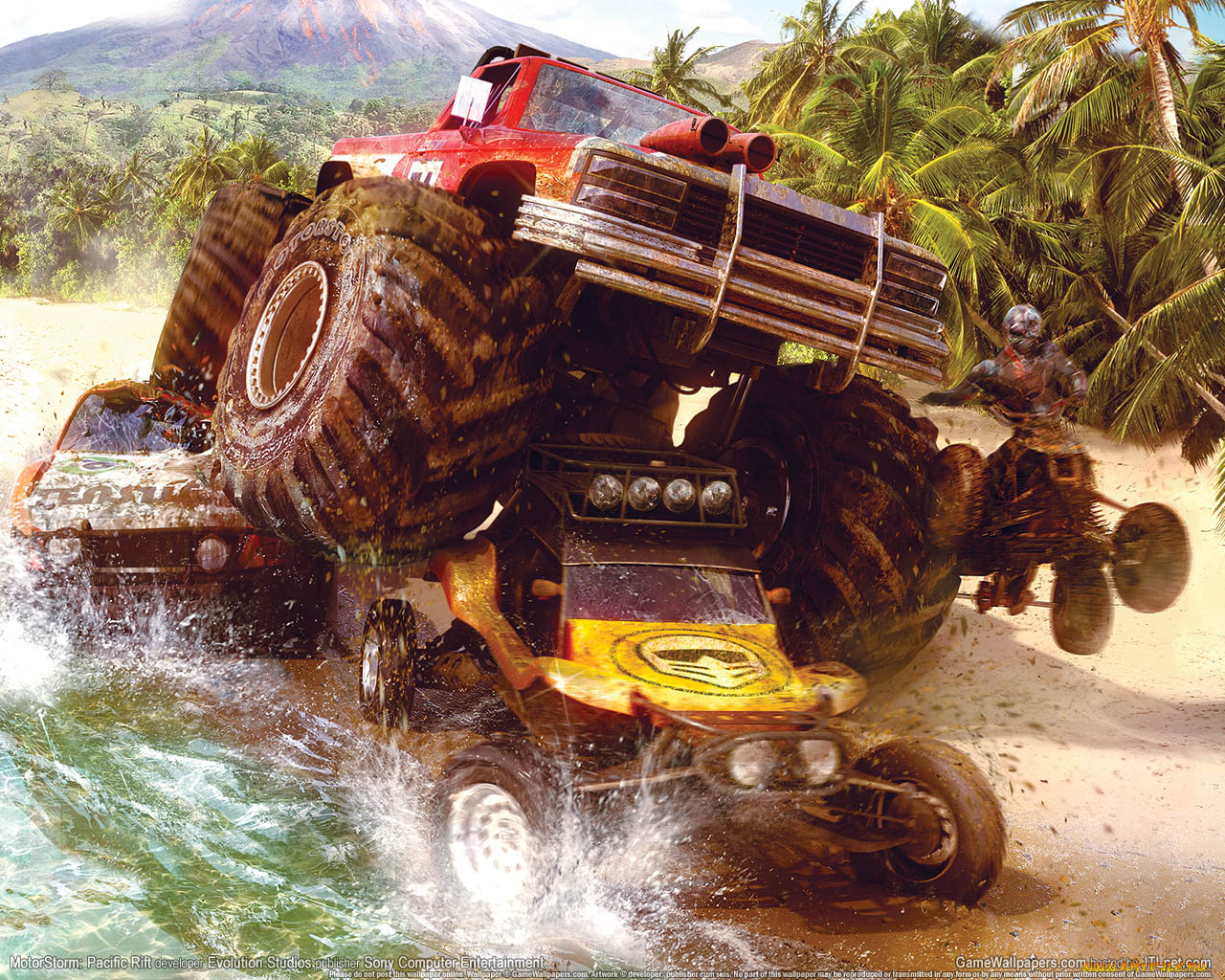 видео, игры, motorstorm, pacific, rift