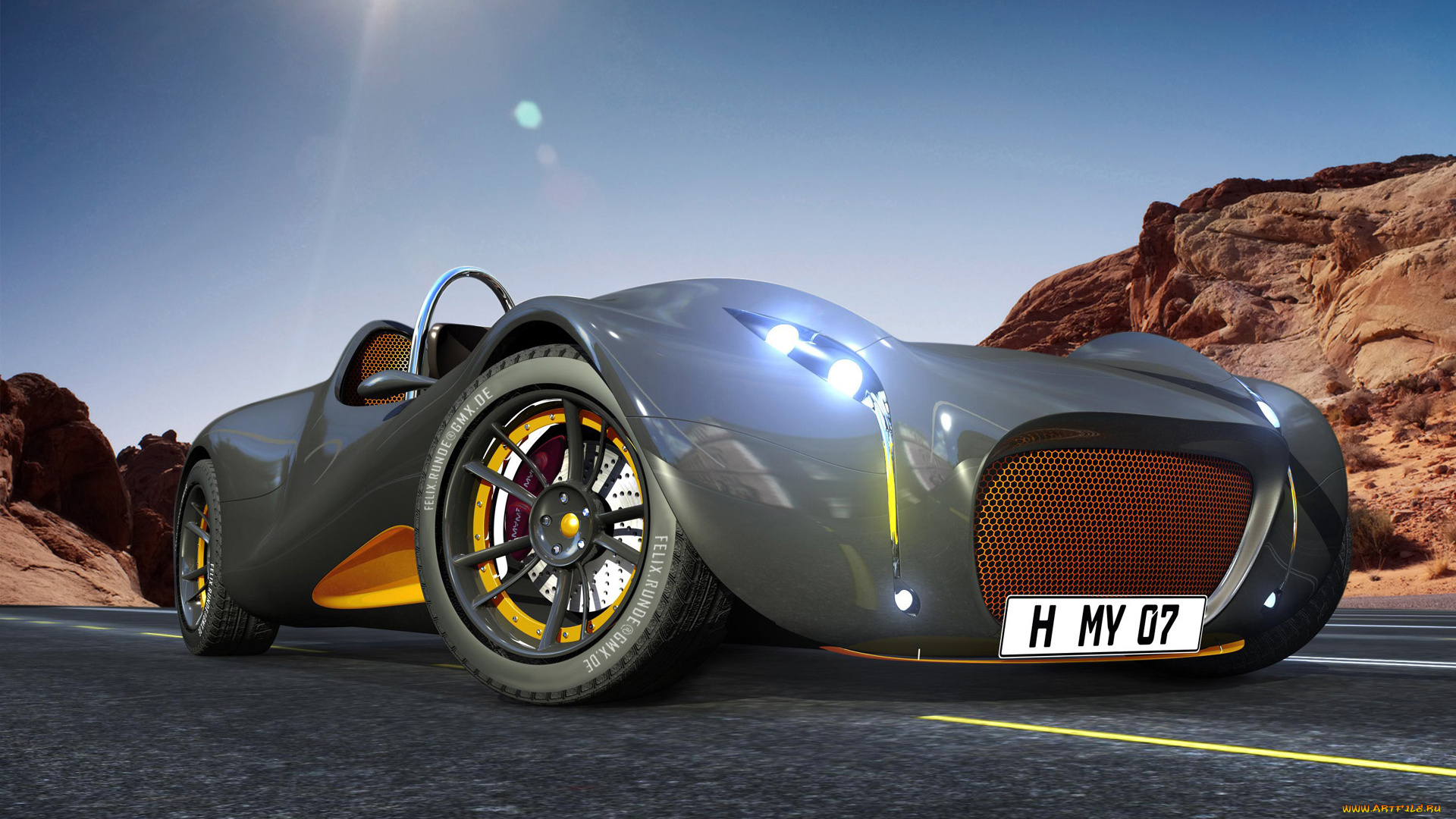 2008, morey, concept, автомобили, 3д