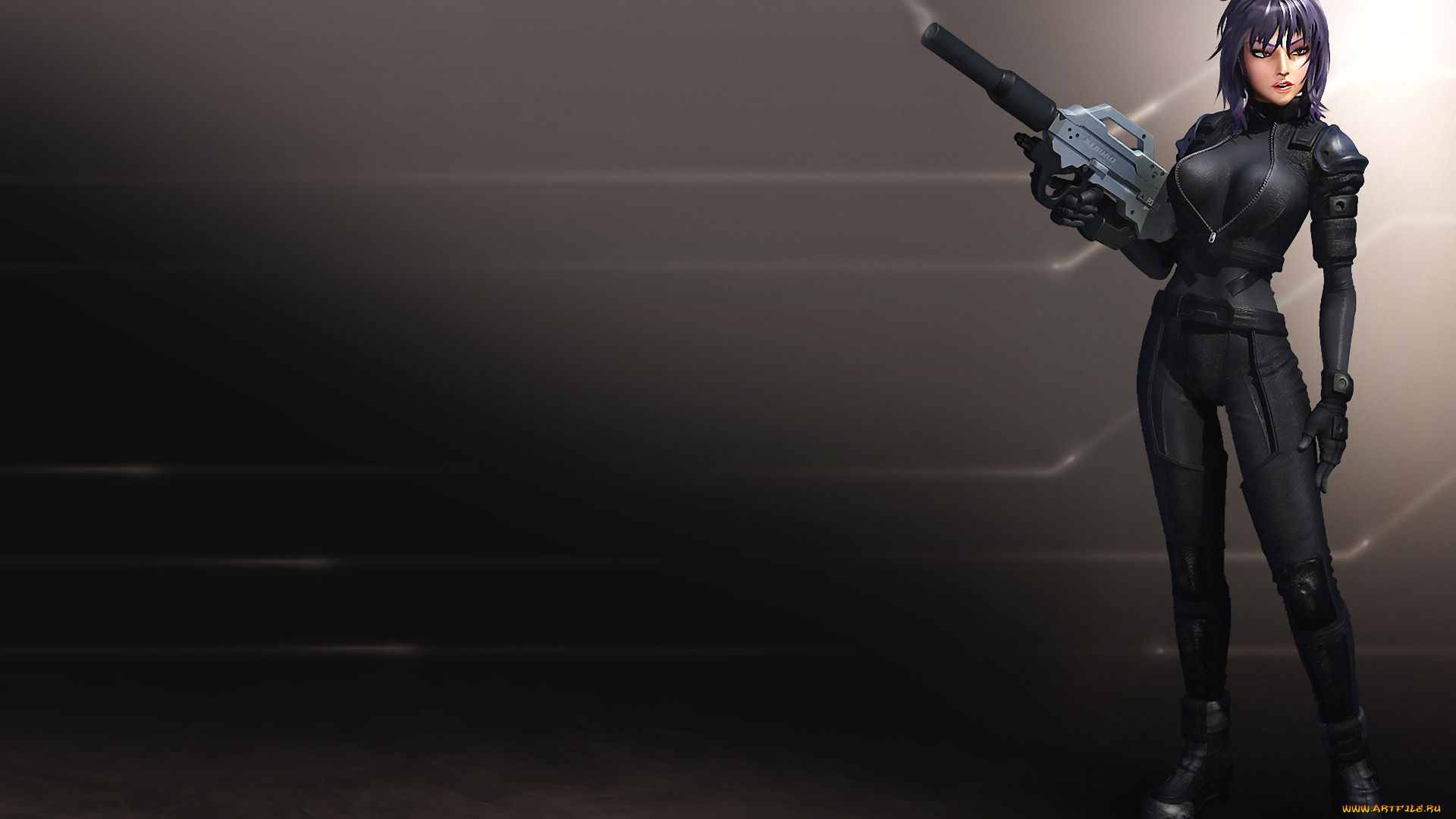 motoko, kusanagi, фэнтези, девушки