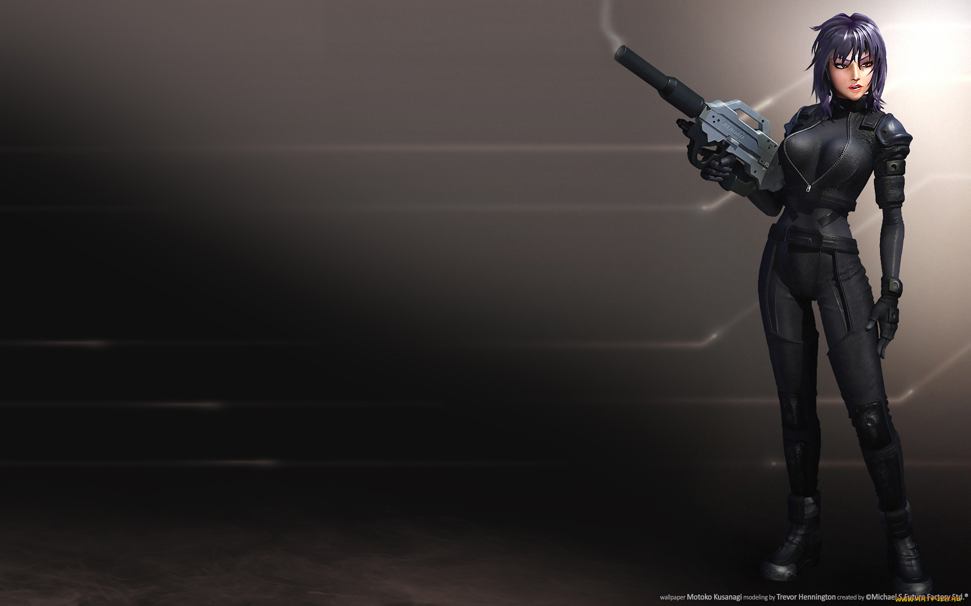 motoko, kusanagi, фэнтези, девушки