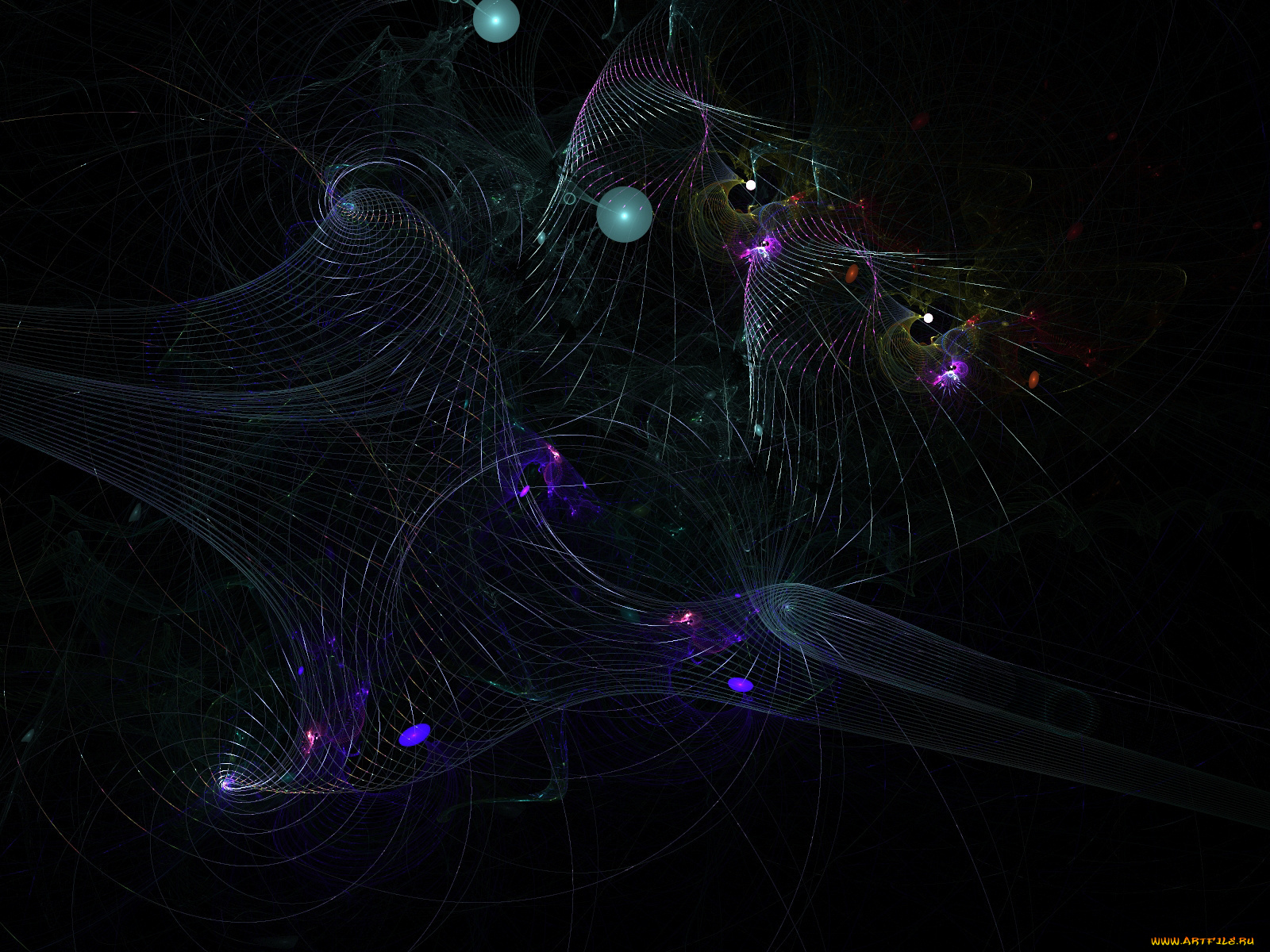 3д, графика, abstract, абстракции, узор, тёмный