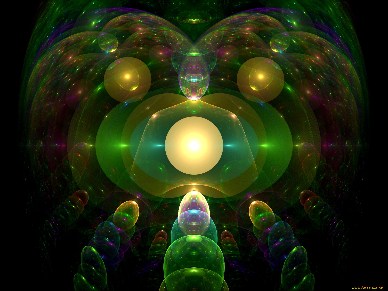 3д, графика, fractal, фракталы, абстракция, узор, тёмный