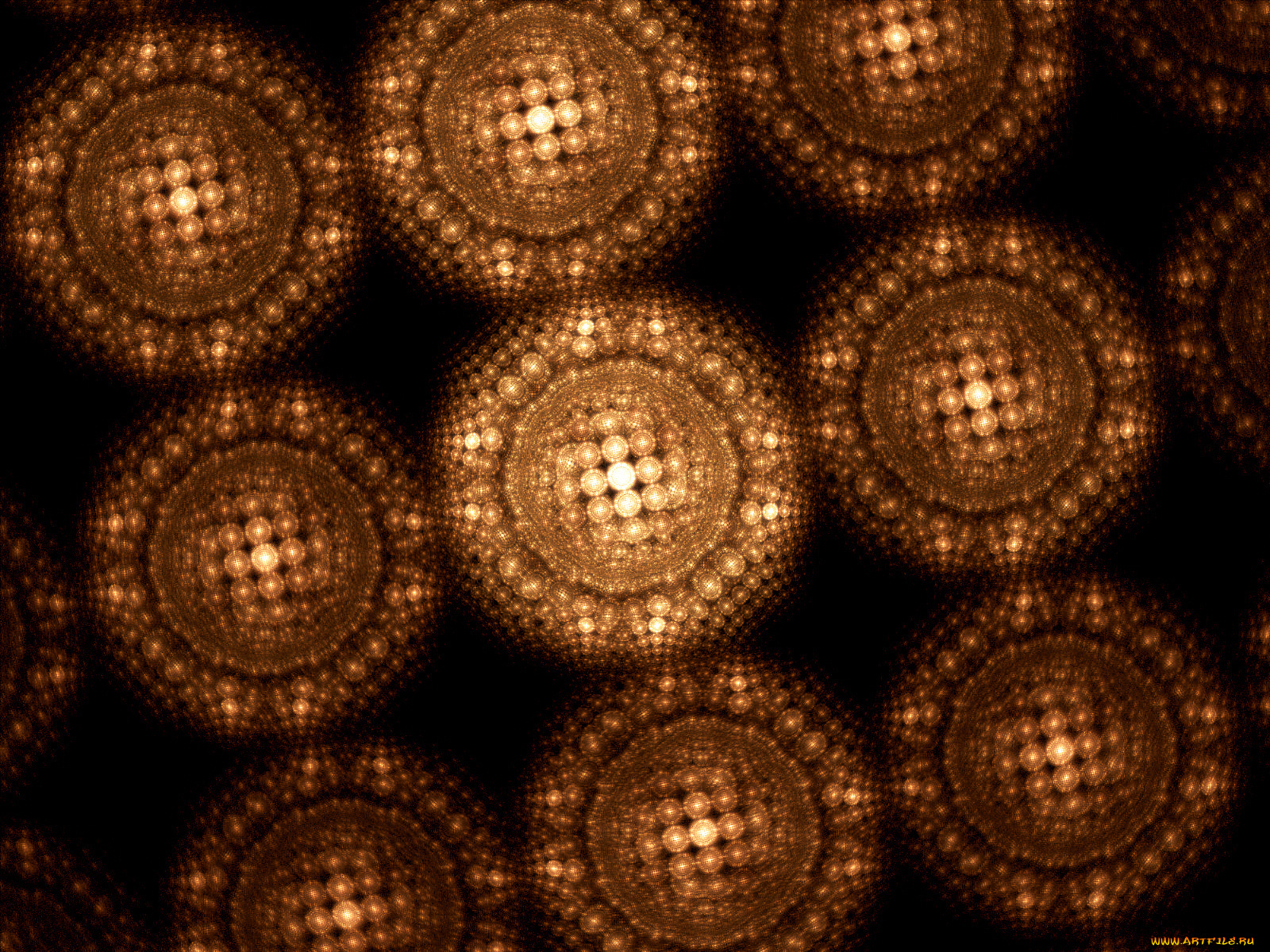 3д, графика, fractal, фракталы, тёмный, узор