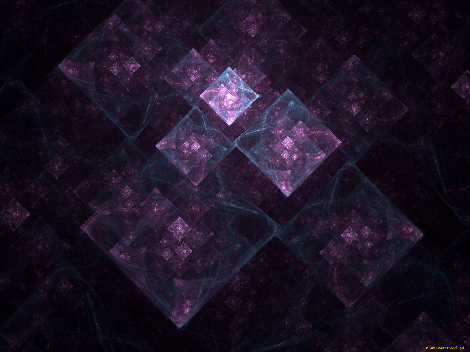 3д, графика, fractal, фракталы, тёмный, узор