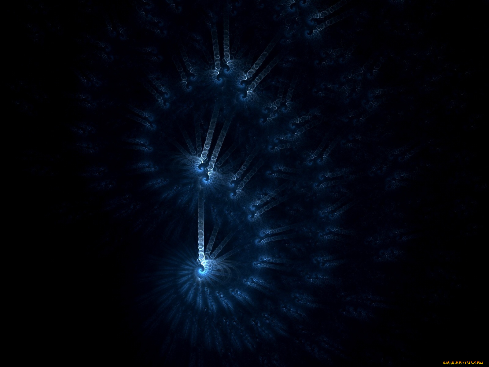 3д, графика, fractal, фракталы, узор, тёмный