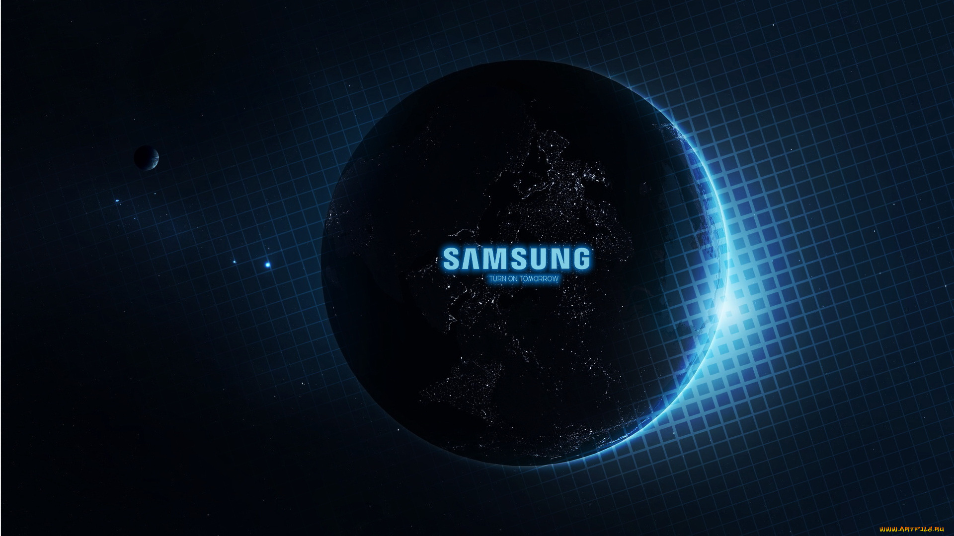 бренды, samsung, планета, сетка