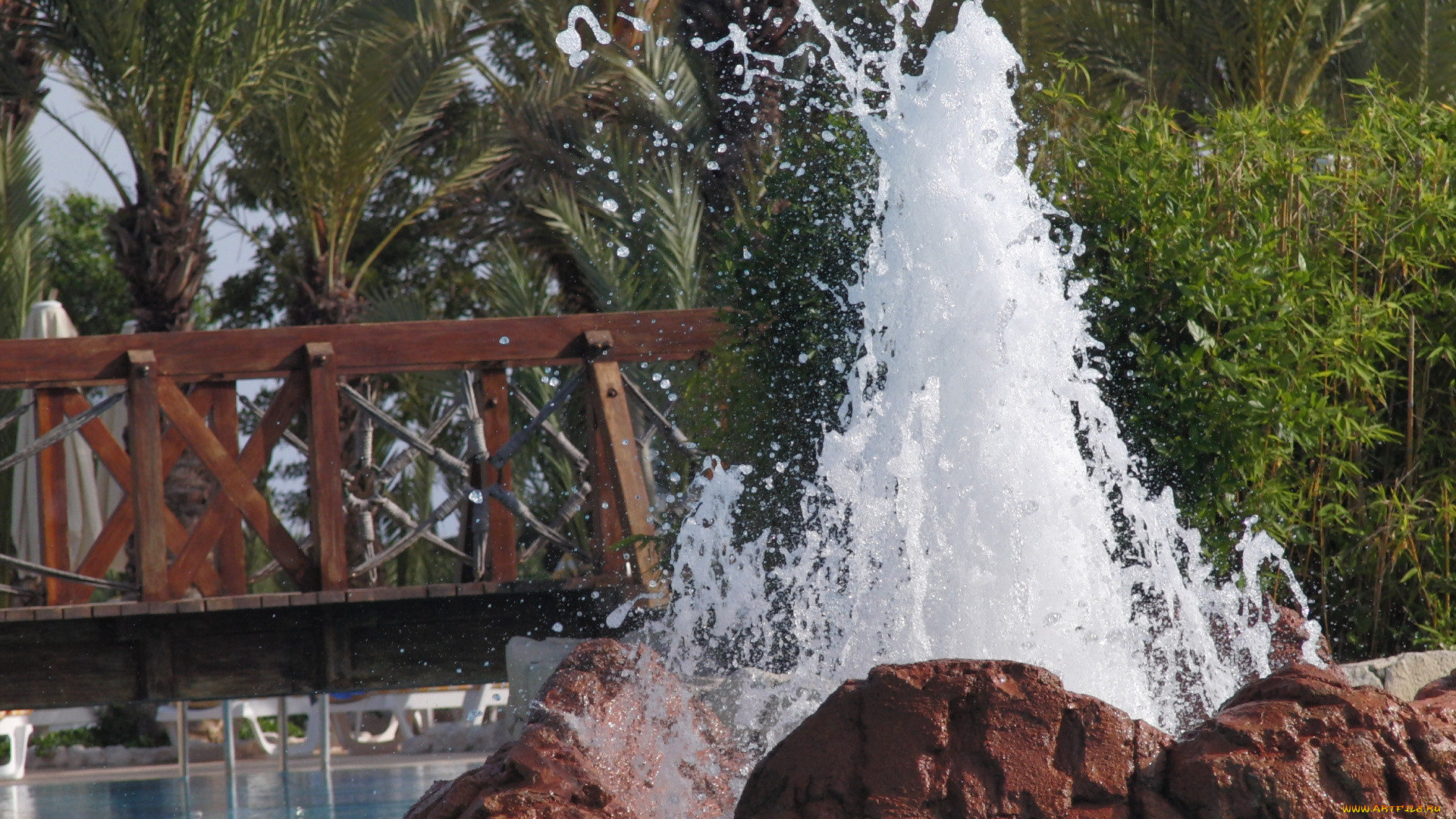 города, фонтаны, вода, камни