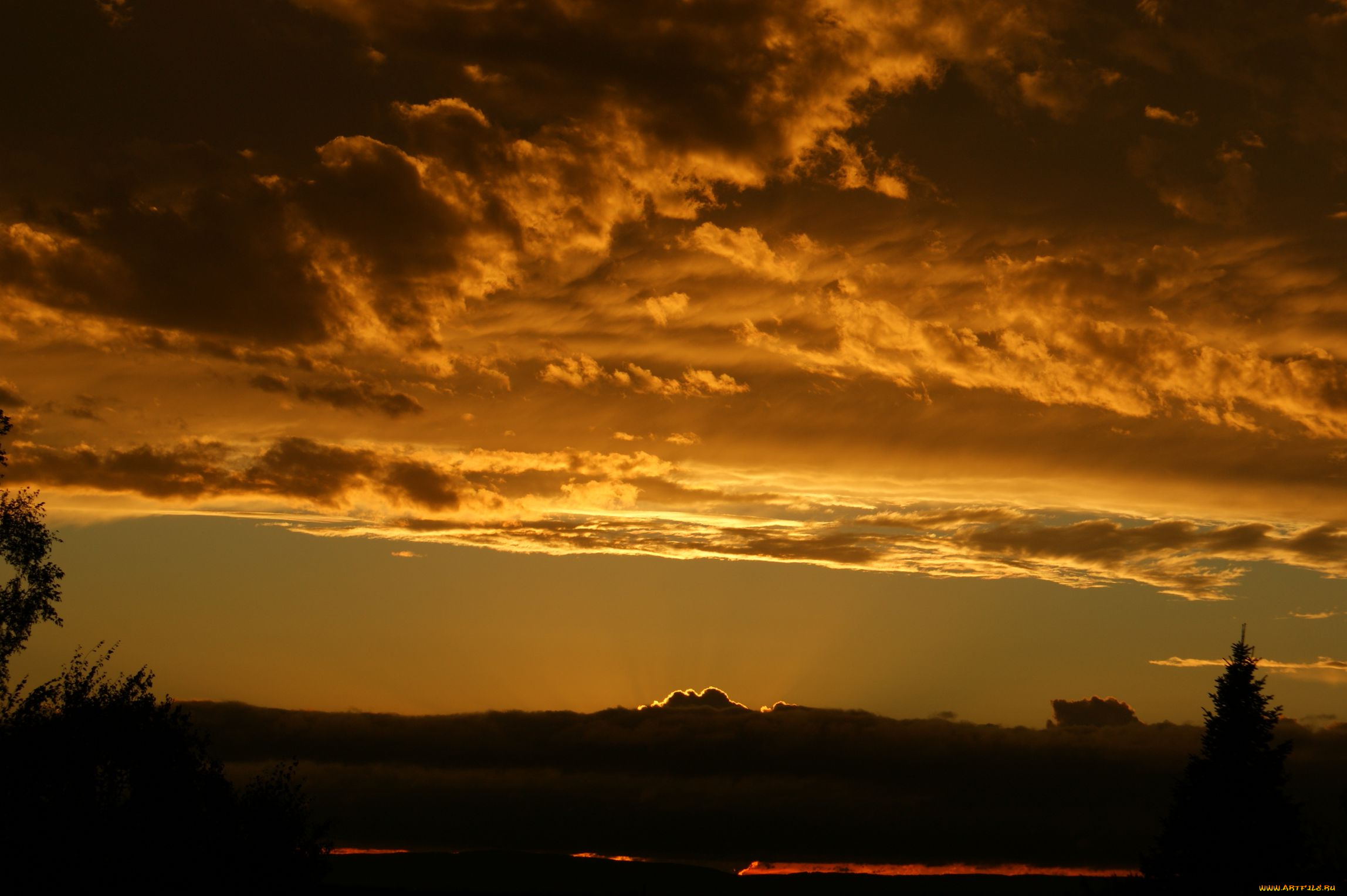 природа, восходы, закаты, закат