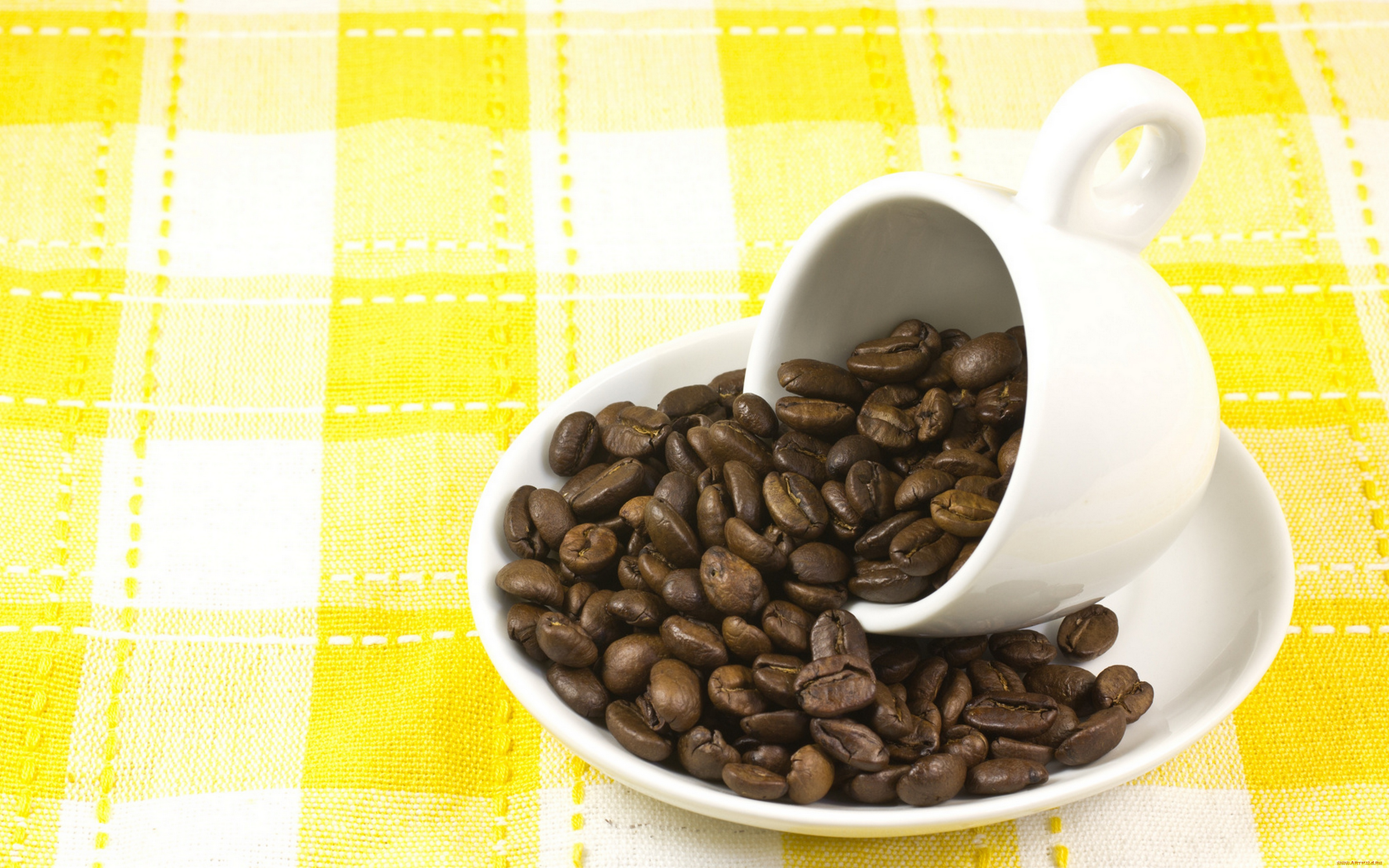 еда, кофе, кофейные, зёрна, россыпь