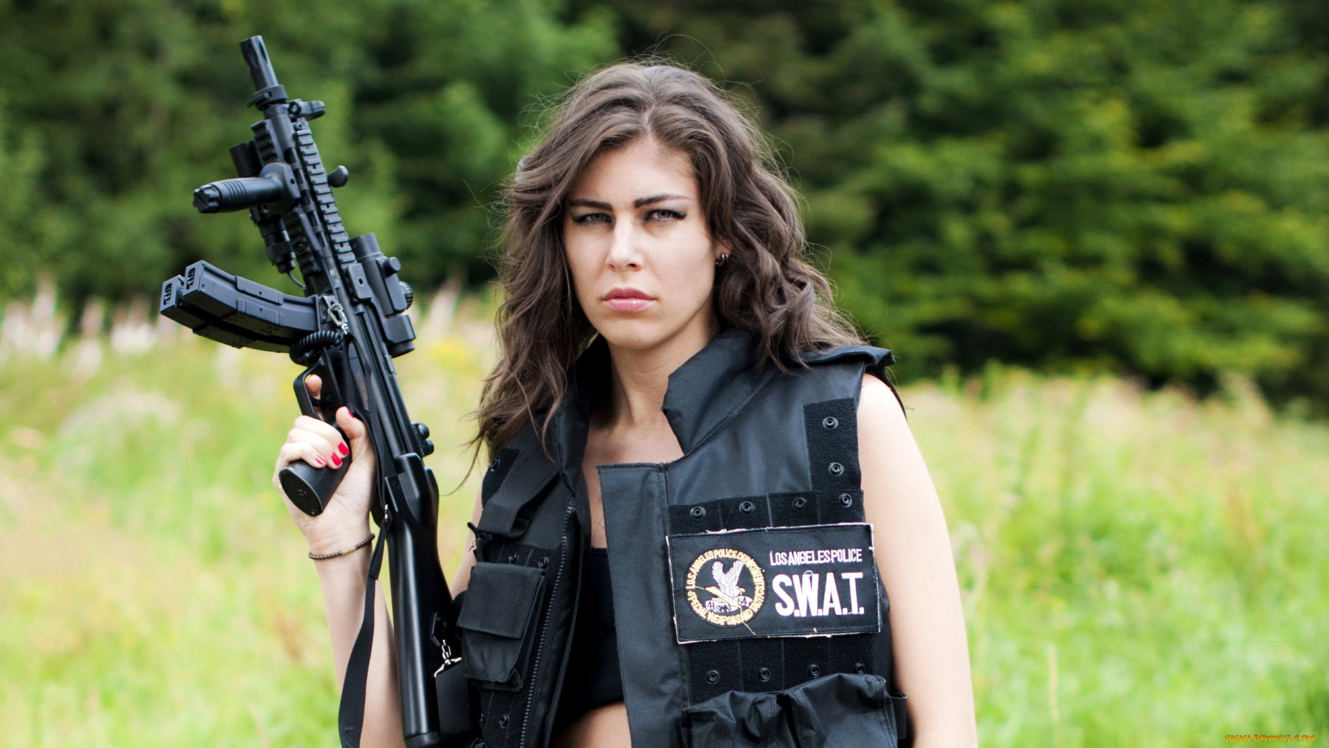 -Unsort, Девушки, с, оружием, девушки, unsort, оружием, оружие