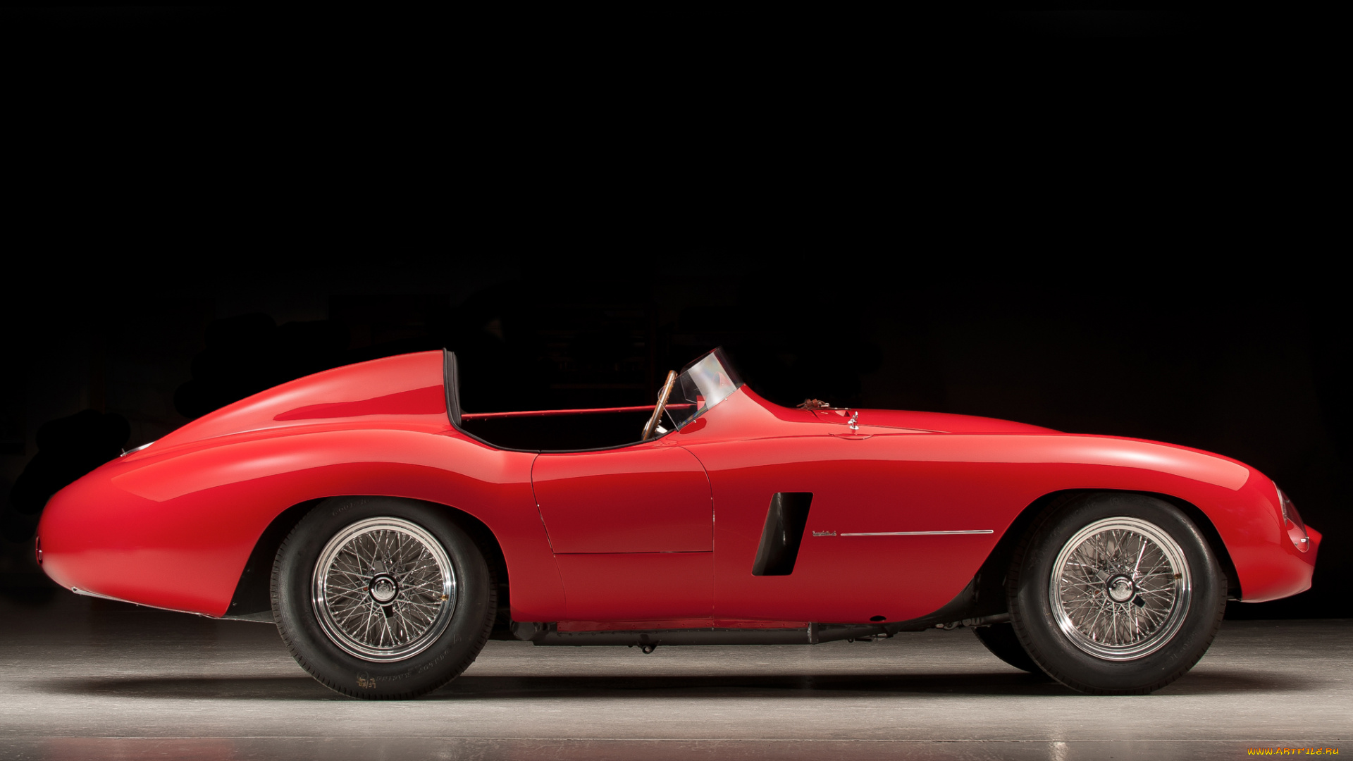 1954, ferrari, 750, monza, автомобили