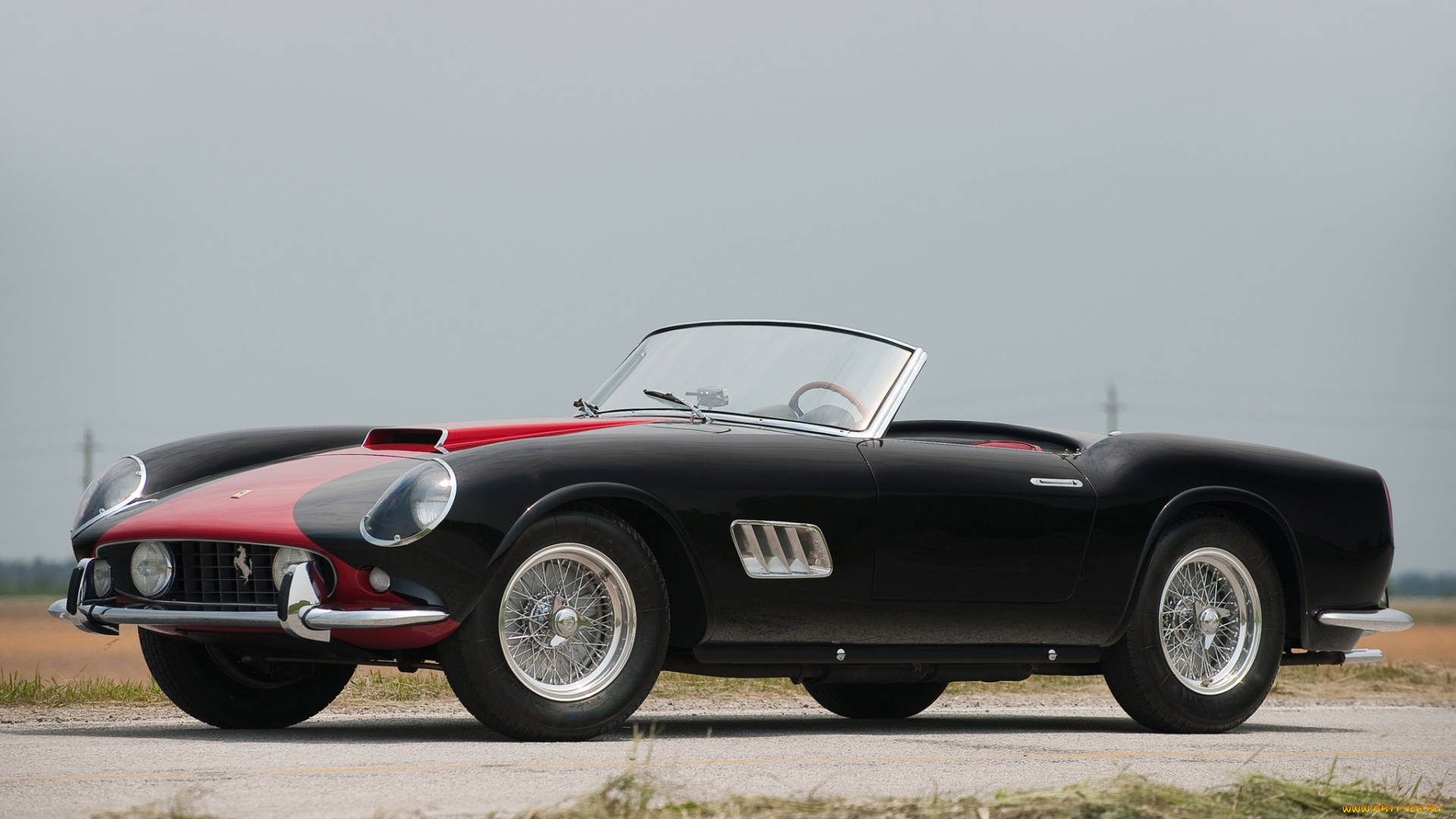 1957, ferrari, 250, gt, lwb, california, автомобили