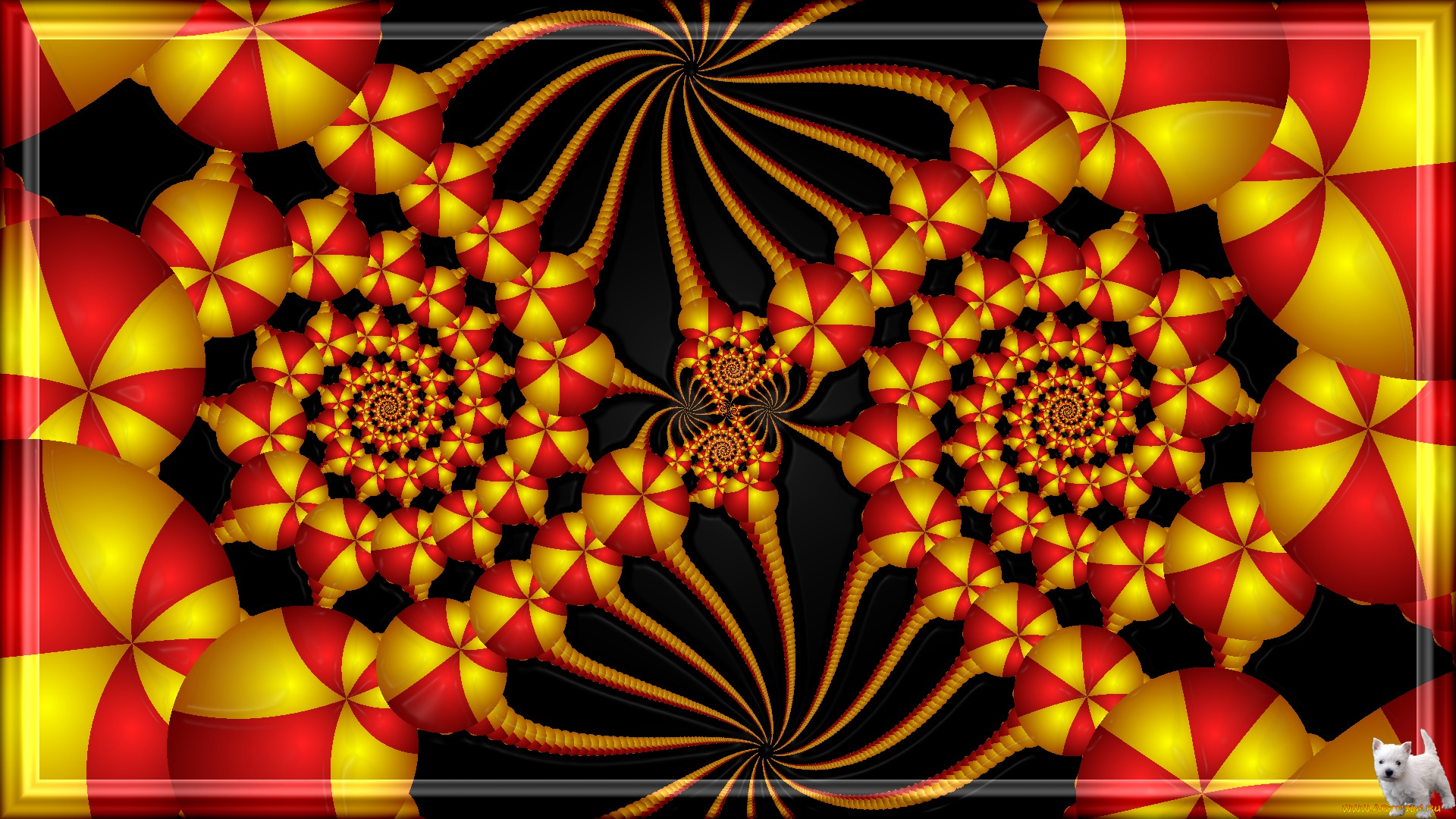 3д, графика, fractal, фракталы, фон, цвета, узор