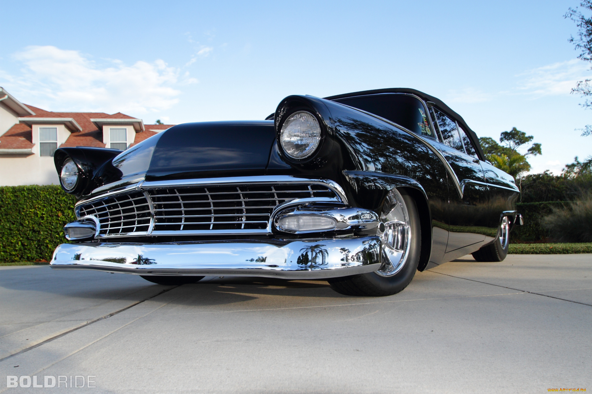 1955, ford, sunliner, convertible, автомобили