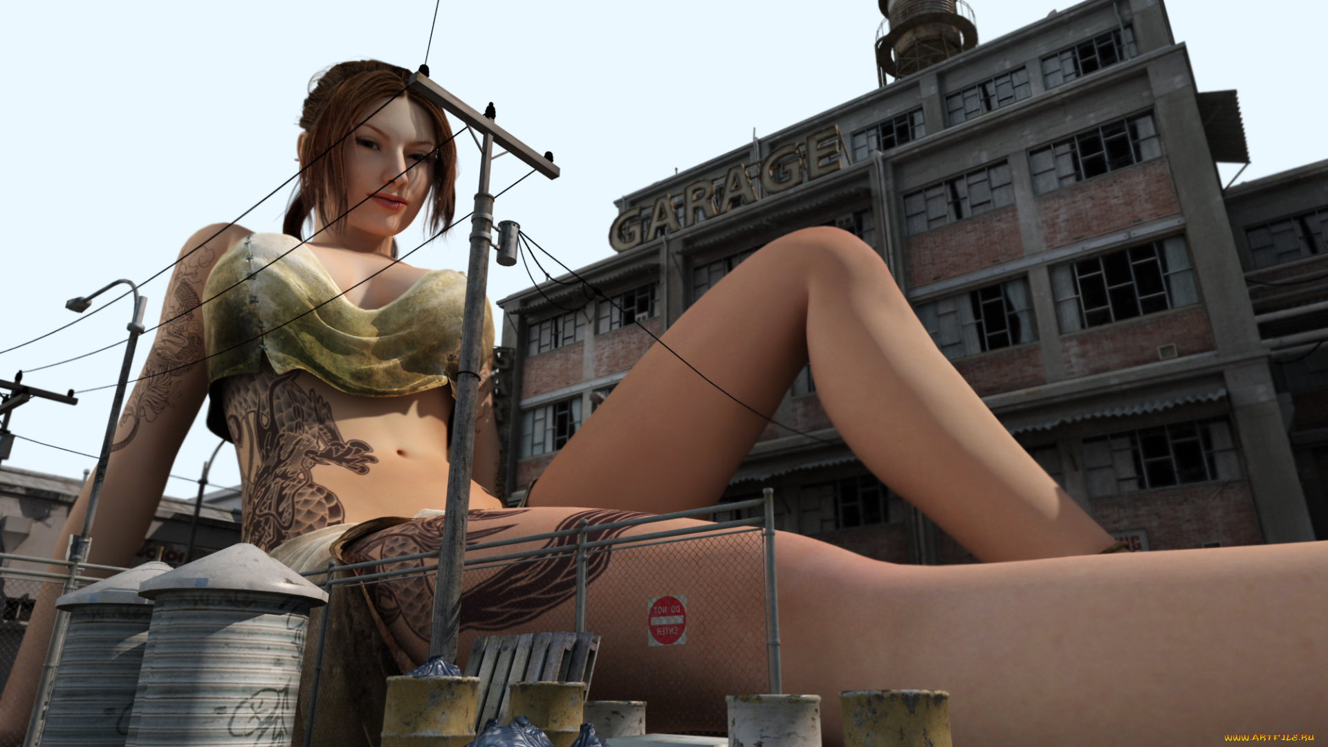 3д, графика, фантазия, , fantasy, взгляд, девушка