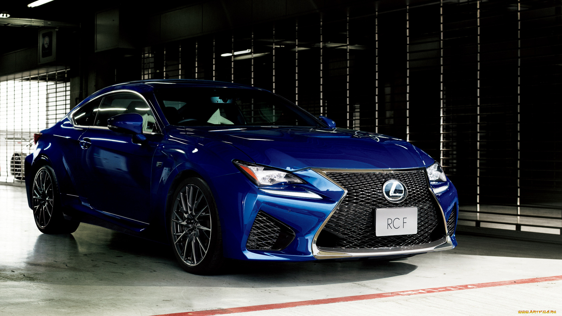 автомобили, lexus, синий, rc, f, jp-spec, 2014г