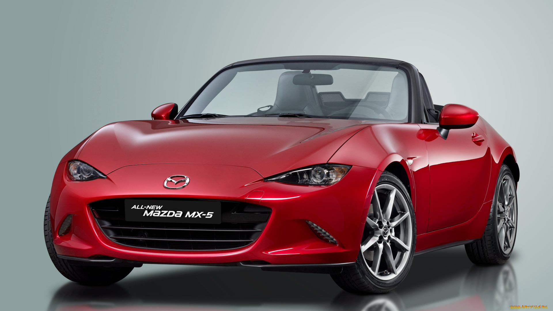 автомобили, mazda, 2014г, nd, mx-5, красный