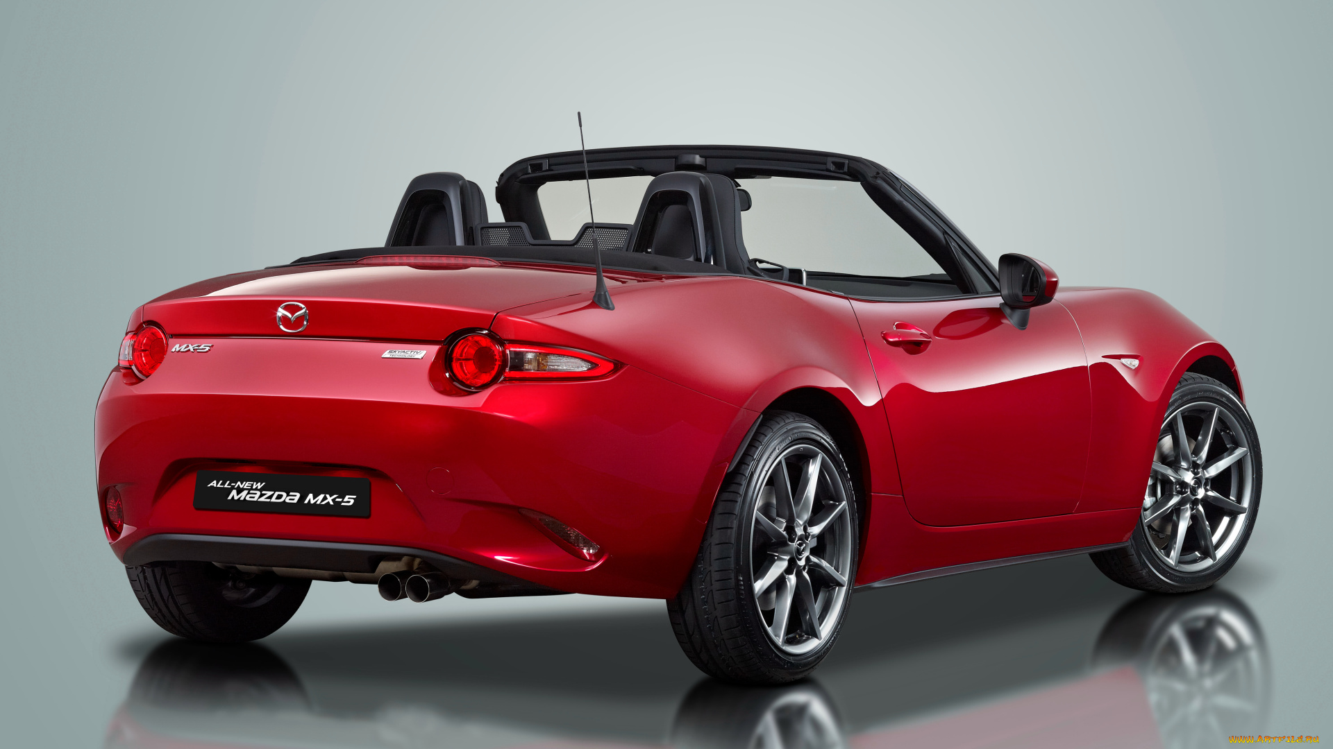автомобили, mazda, красный, 2014г, nd, mx-5