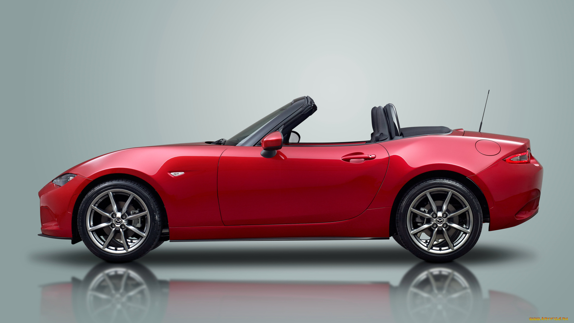 автомобили, mazda, nd, mx-5, 2014г, красный