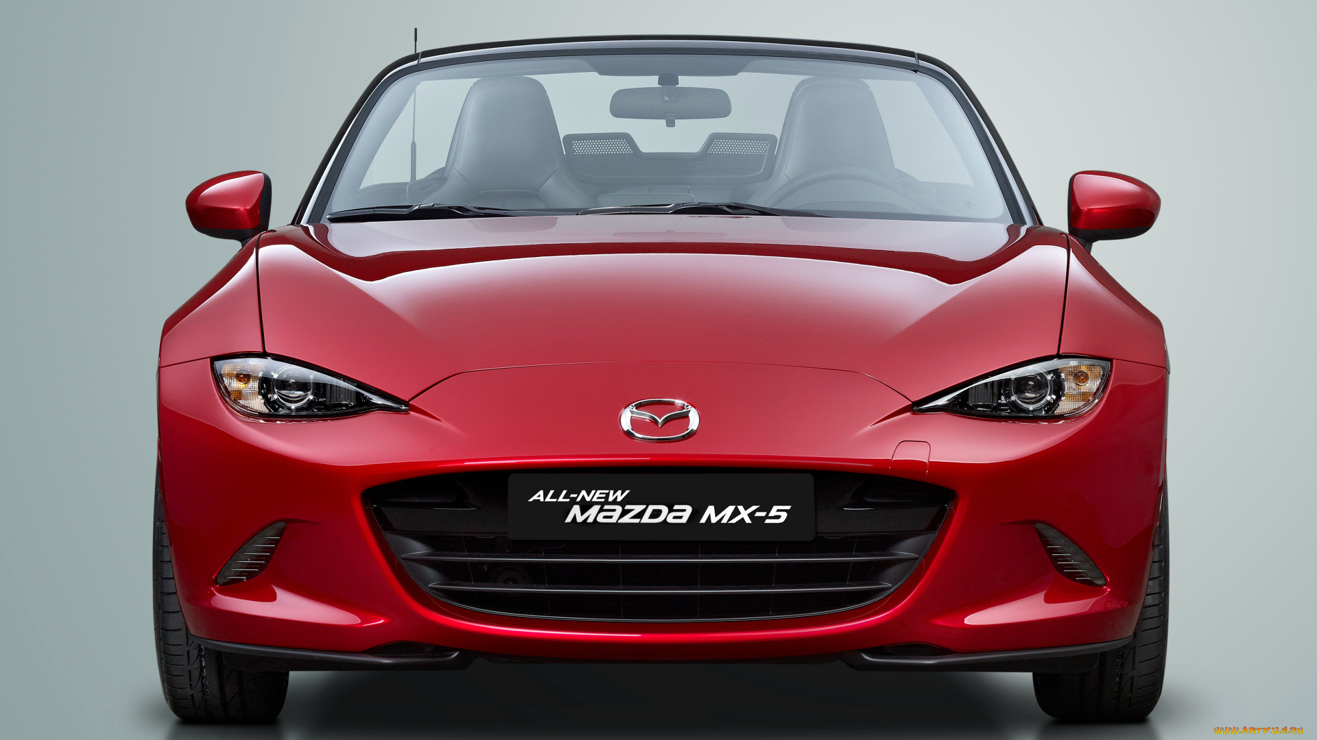 автомобили, mazda, nd, mx-5, красный, 2014г