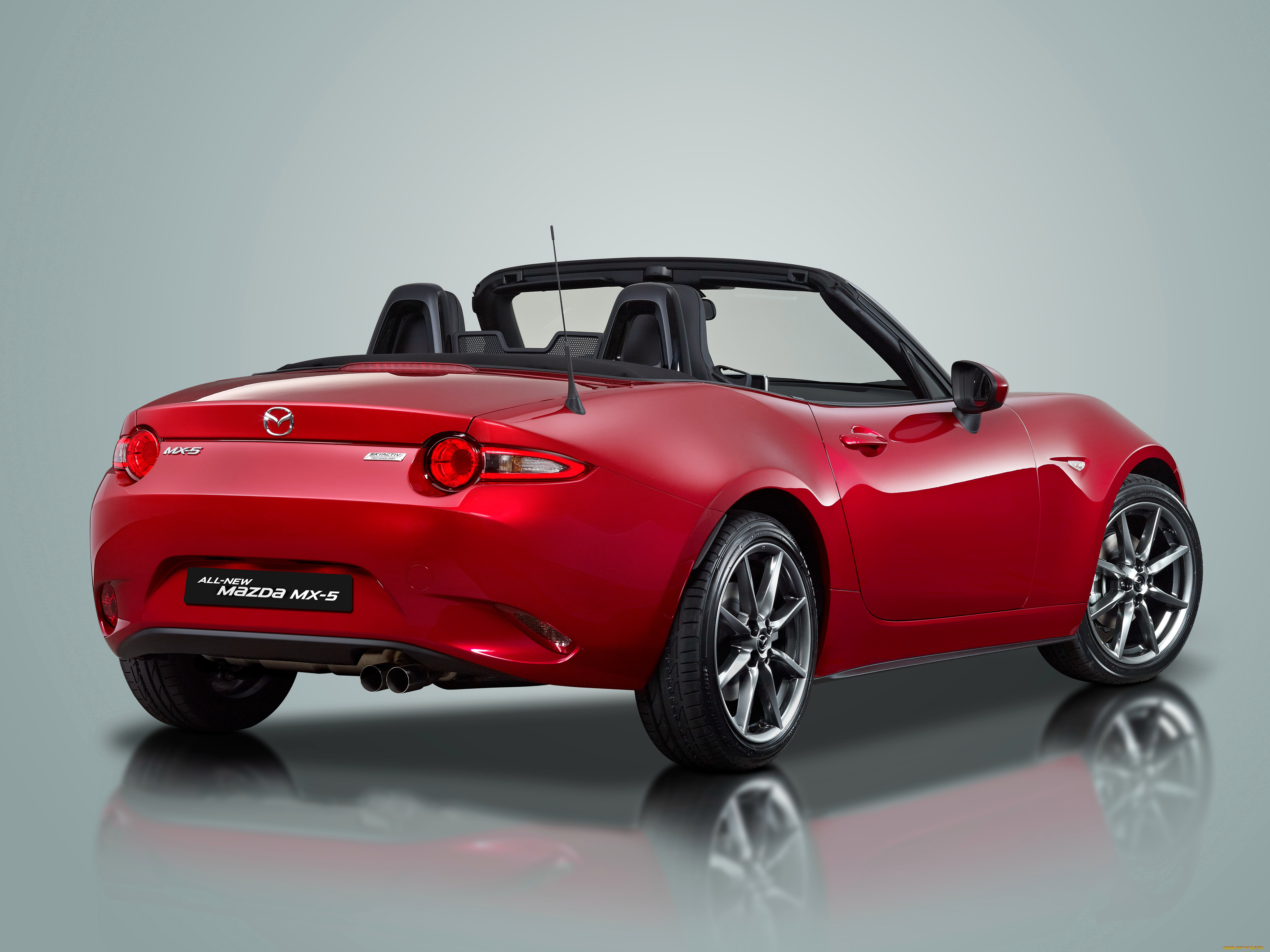автомобили, mazda, красный, 2014г, nd, mx-5