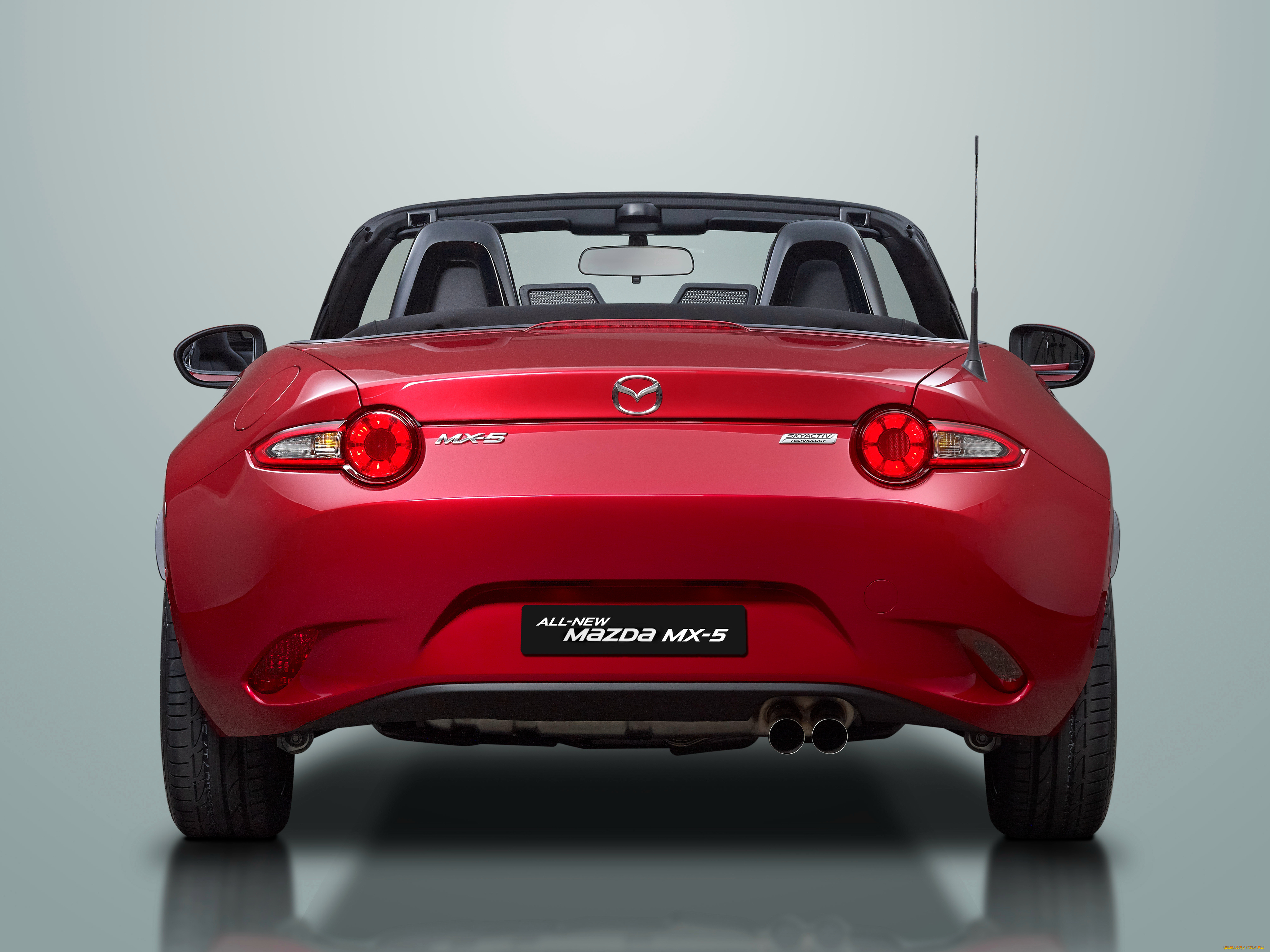 автомобили, mazda, красный, 2014г, nd, mx-5