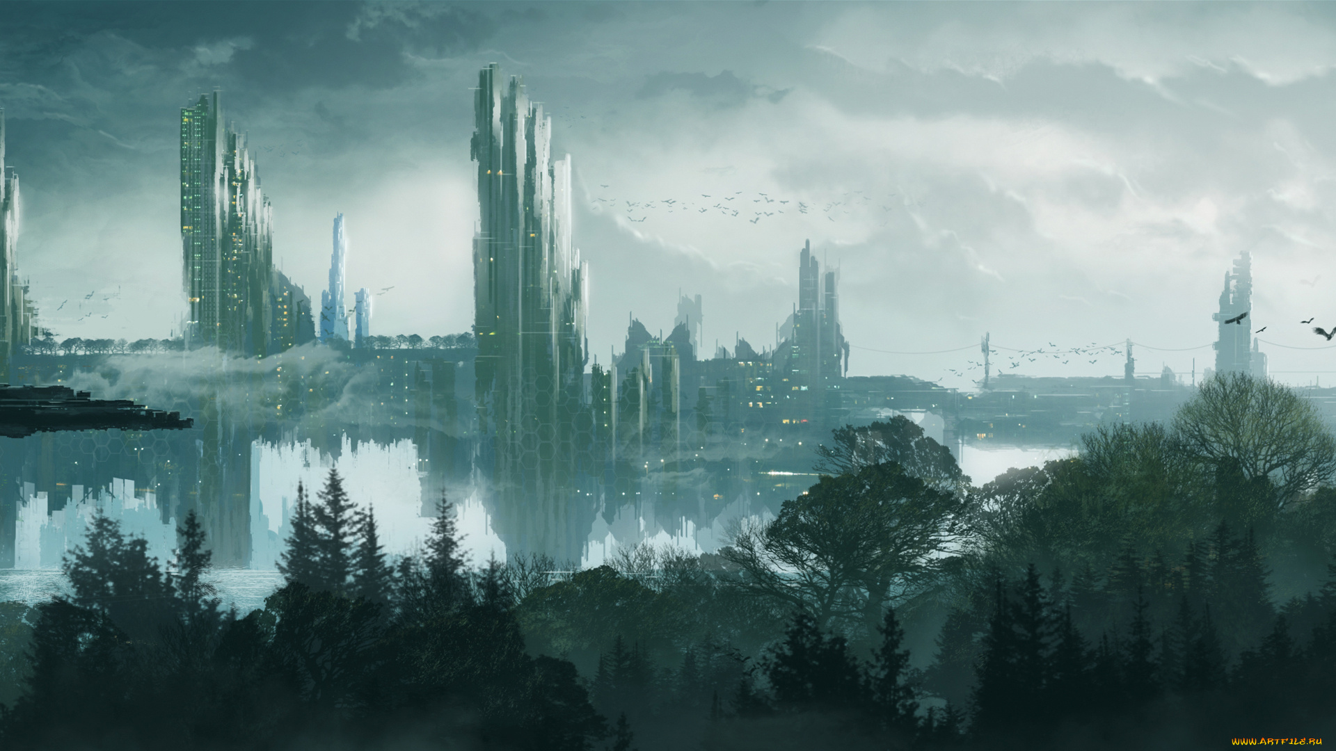 фэнтези, иные, миры, , иные, времена, мегаполис, мир, иной, город, будущее