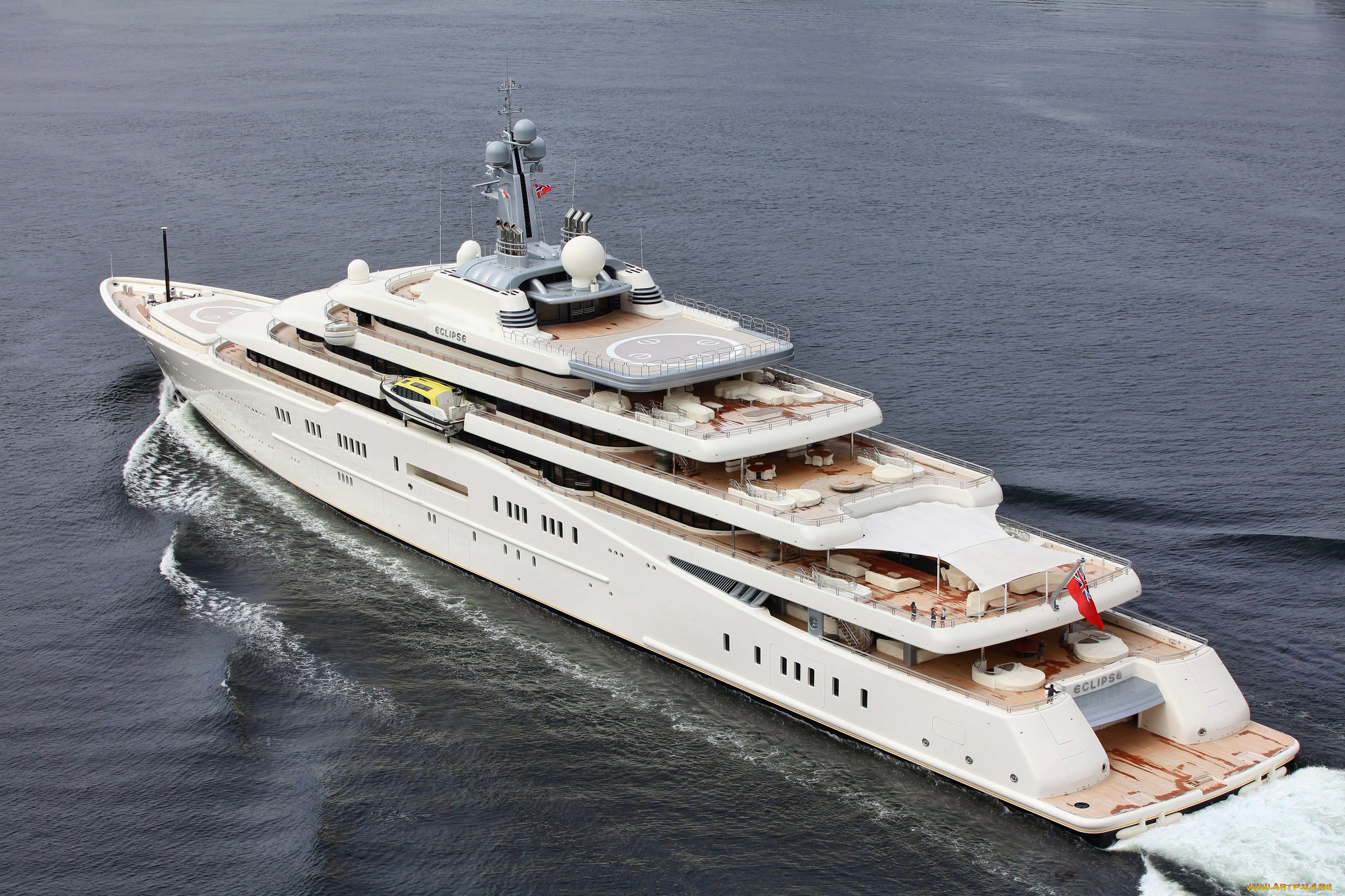 eclipse, корабли, Яхты, суперяхта