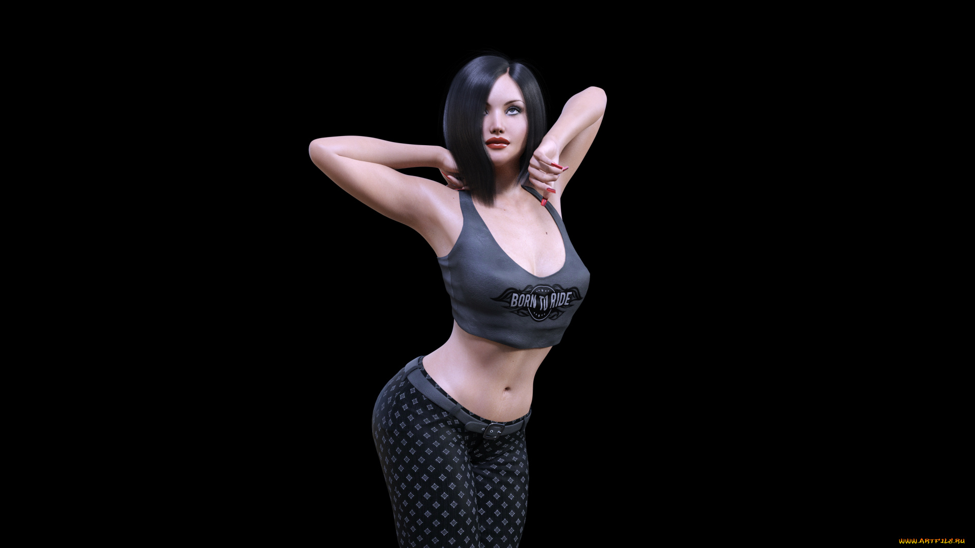 3д, графика, люди, , people, фон, взгляд, девушка